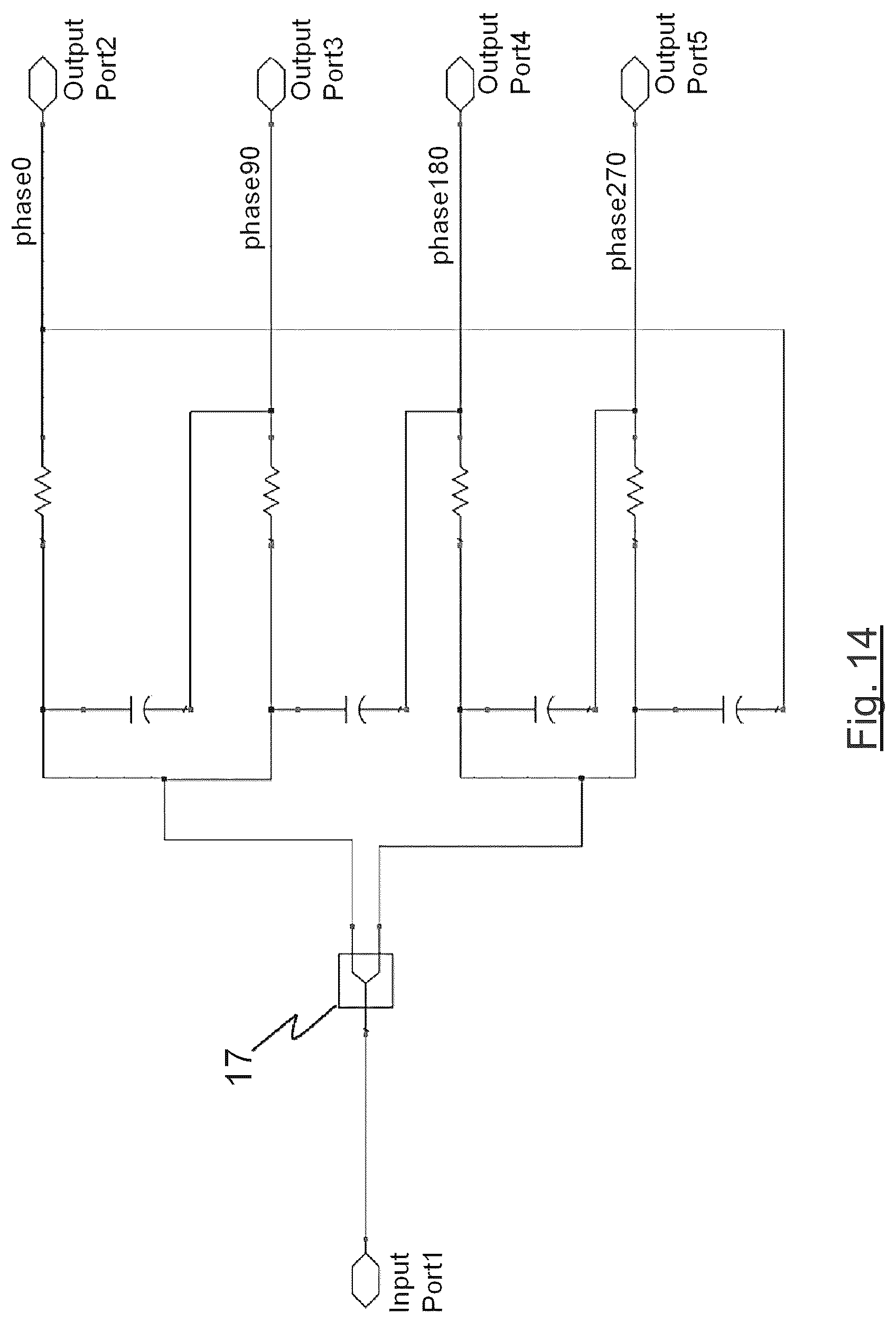 Patent US12614845 Figure 12 – System for controlling a phase array antenna