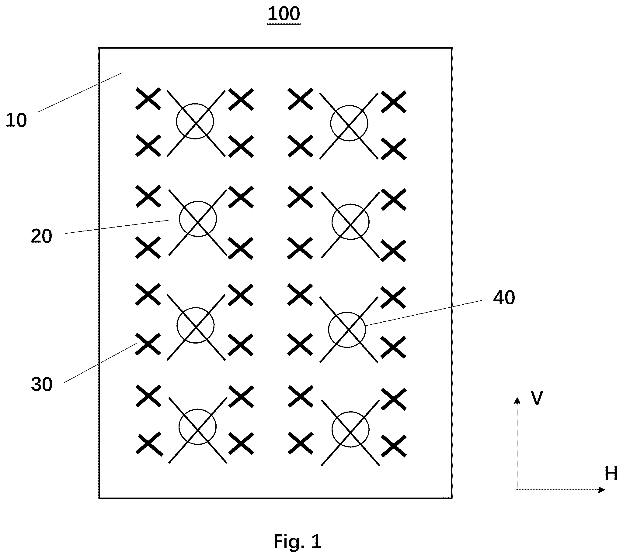 Patent US12614848 Figure 1 – Radiating element and base station antenna
