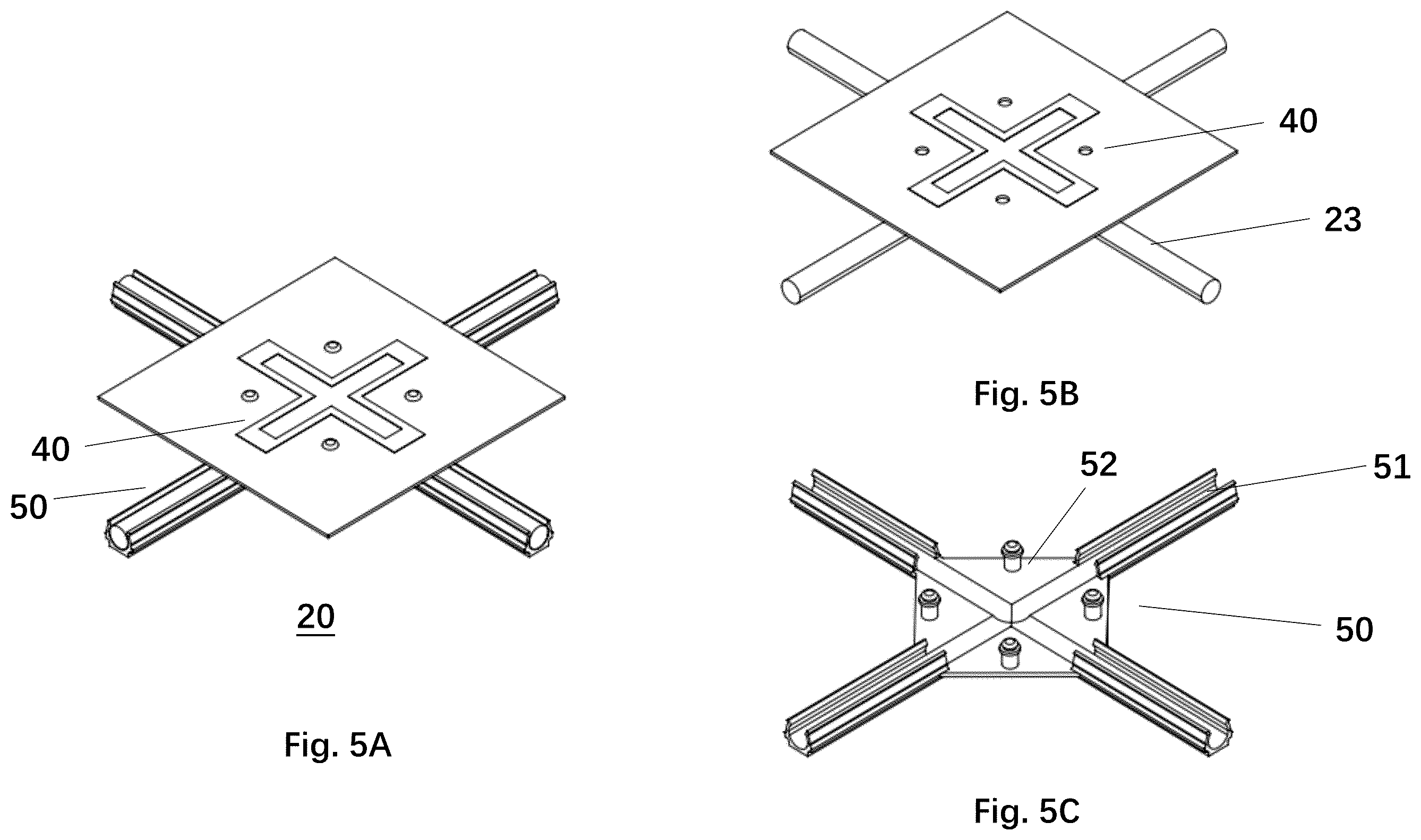 Patent US12614848 Figure 5 – Radiating element and base station antenna