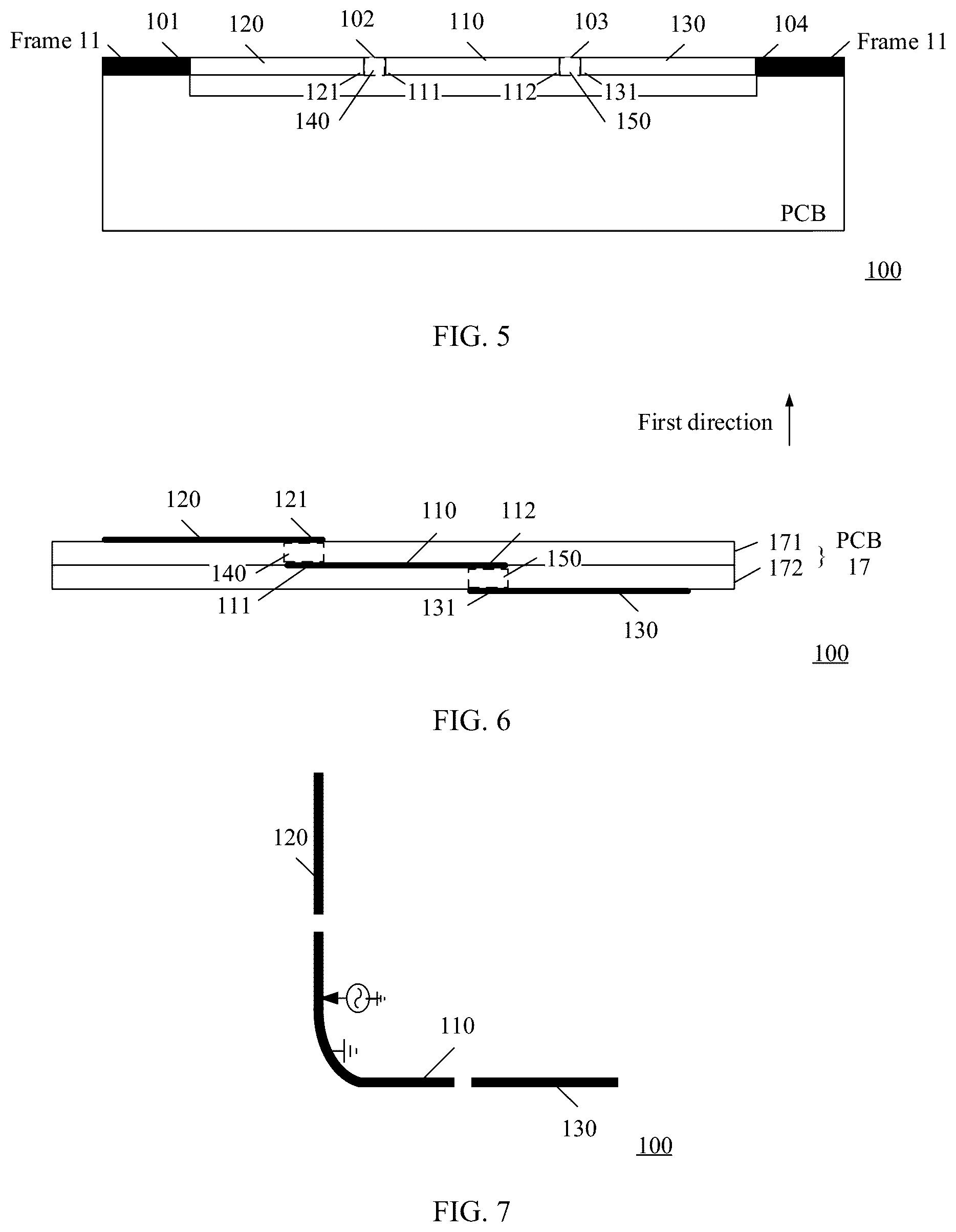 Patent US12614849 Figure 5 – Electronic device