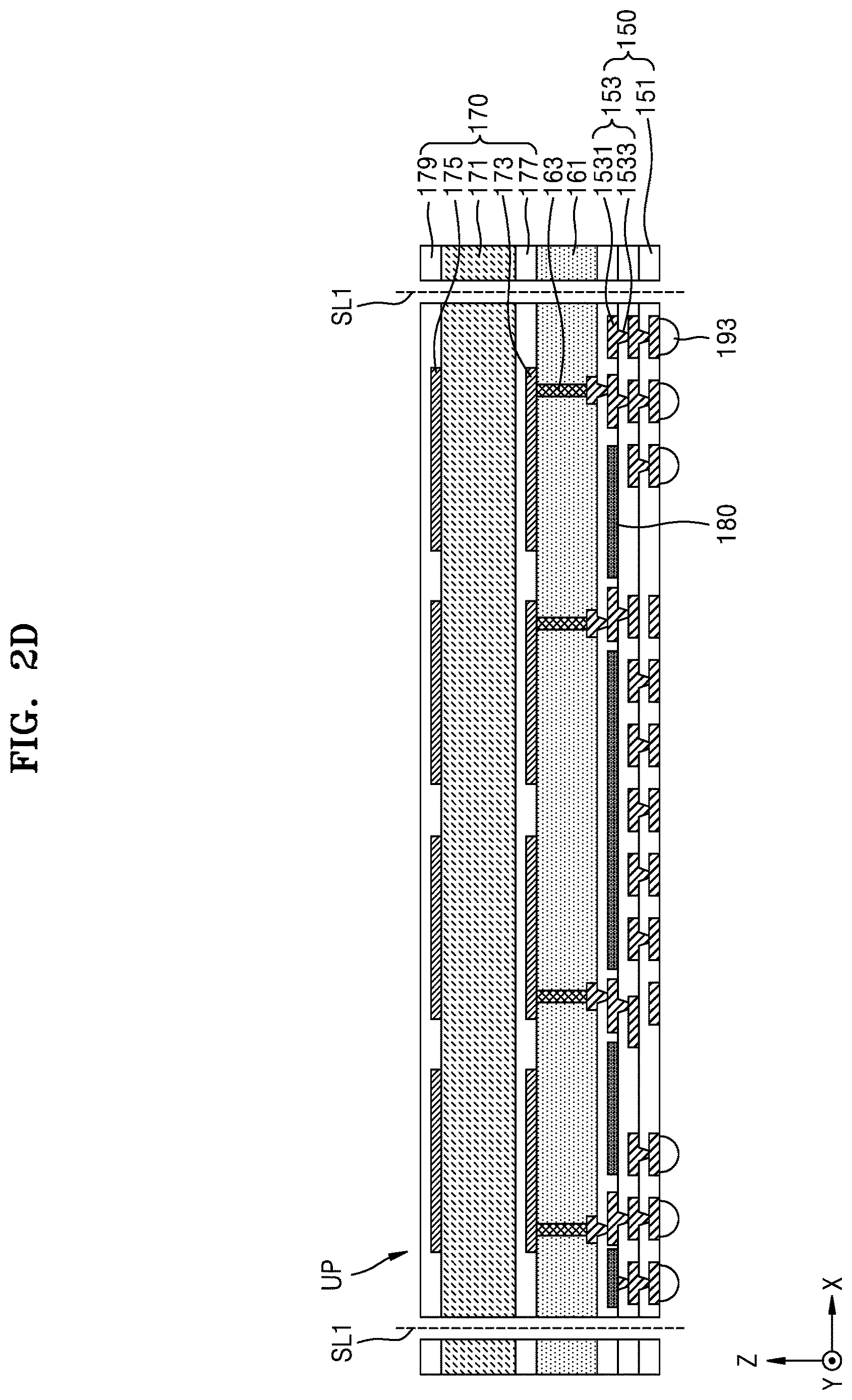 Patent US12614850 Figure 5 – Semiconductor package including antenna and method of manufacturing the semiconductor package