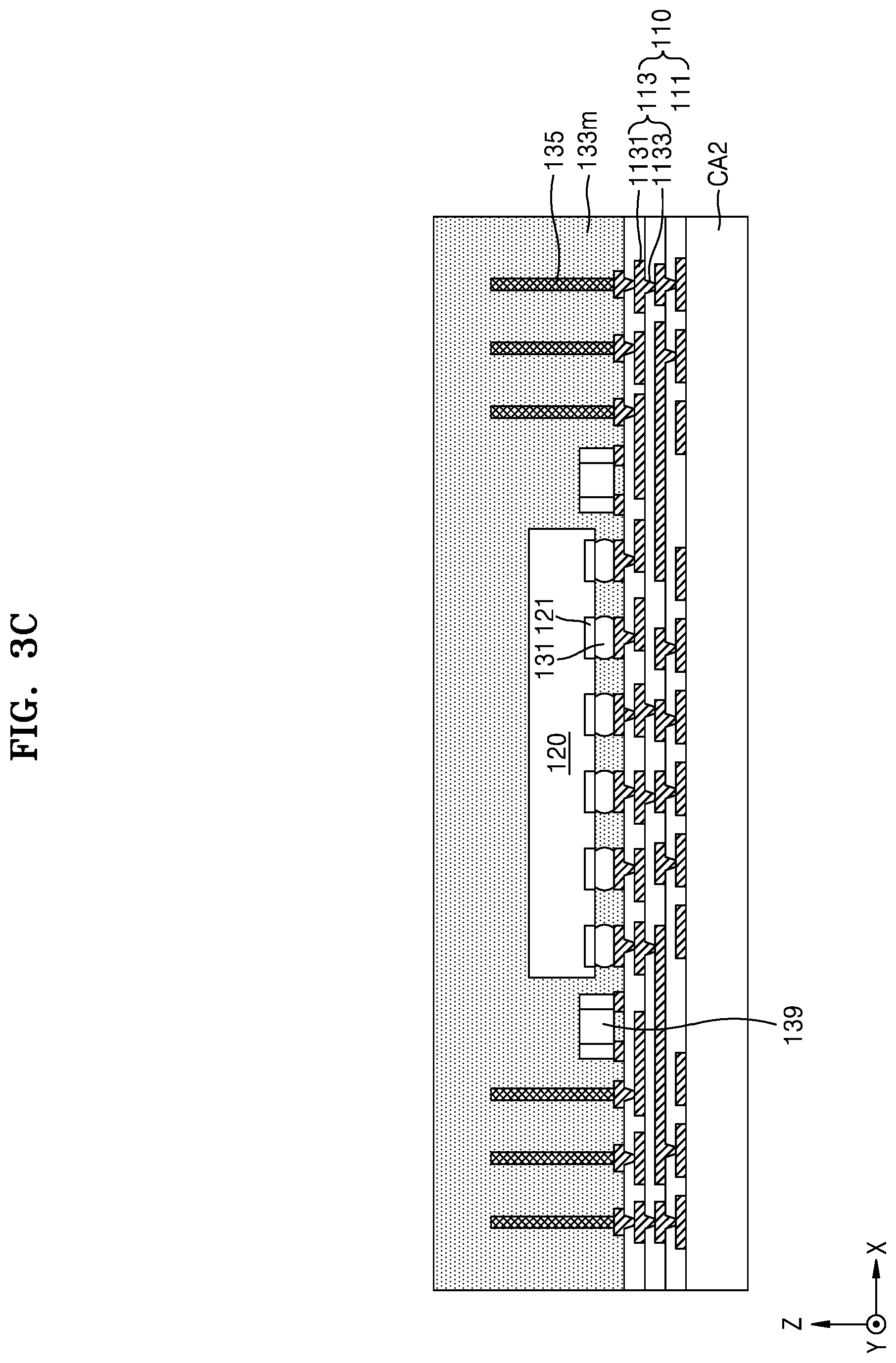 Patent US12614850 Figure 8 – Semiconductor package including antenna and method of manufacturing the semiconductor package