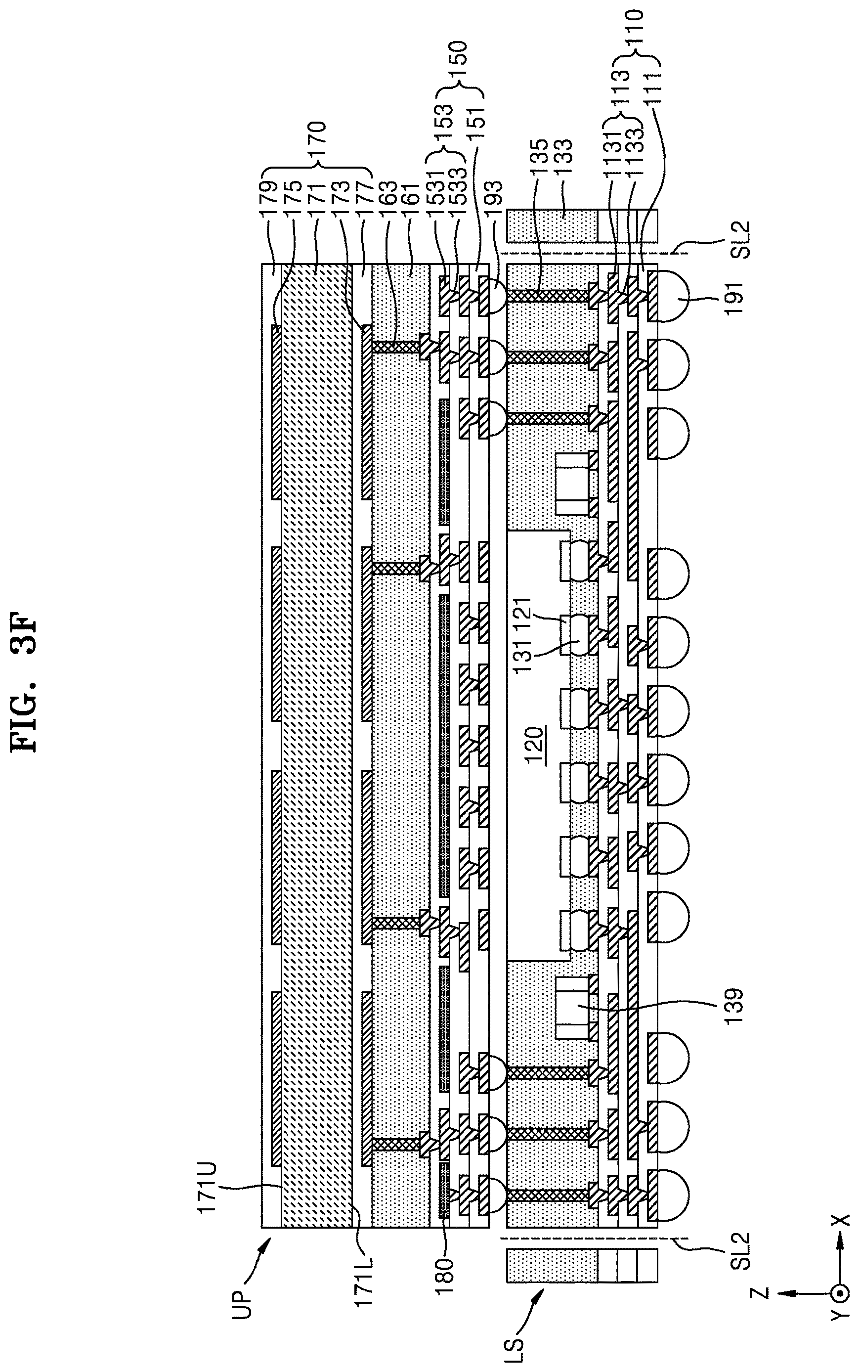 Patent US12614850 Figure 11 – Semiconductor package including antenna and method of manufacturing the semiconductor package