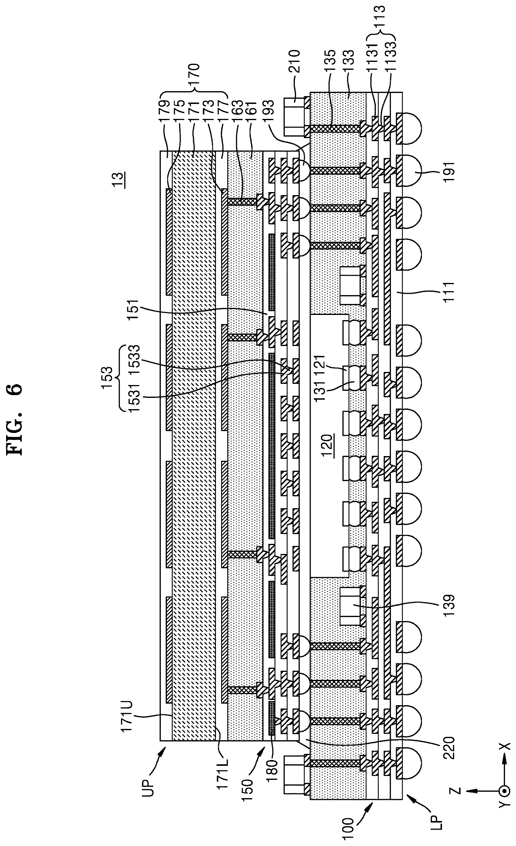 Patent US12614850 Figure 14 – Semiconductor package including antenna and method of manufacturing the semiconductor package