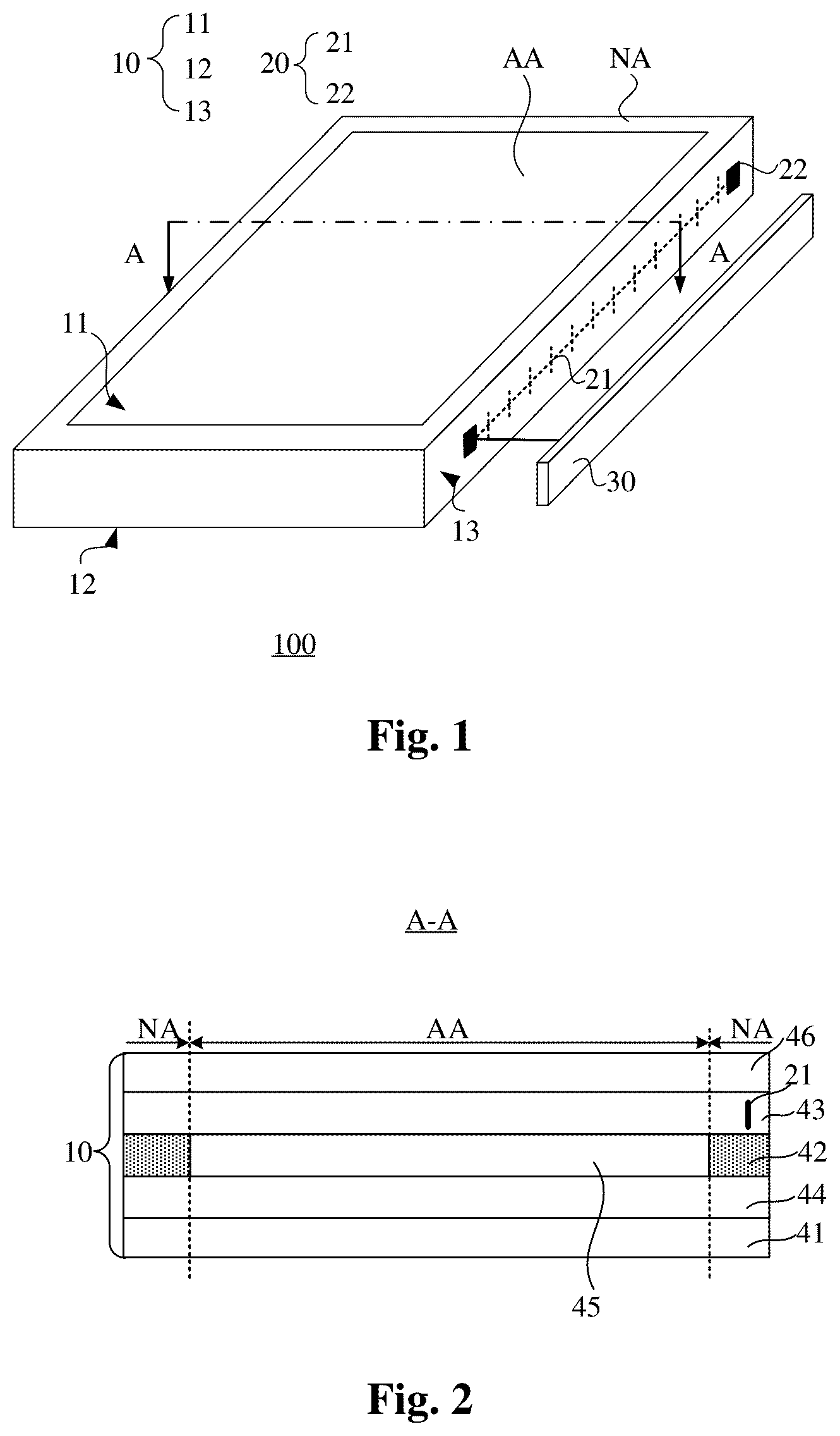 Patent US12614851 Figure 1 – Display module and electronic device