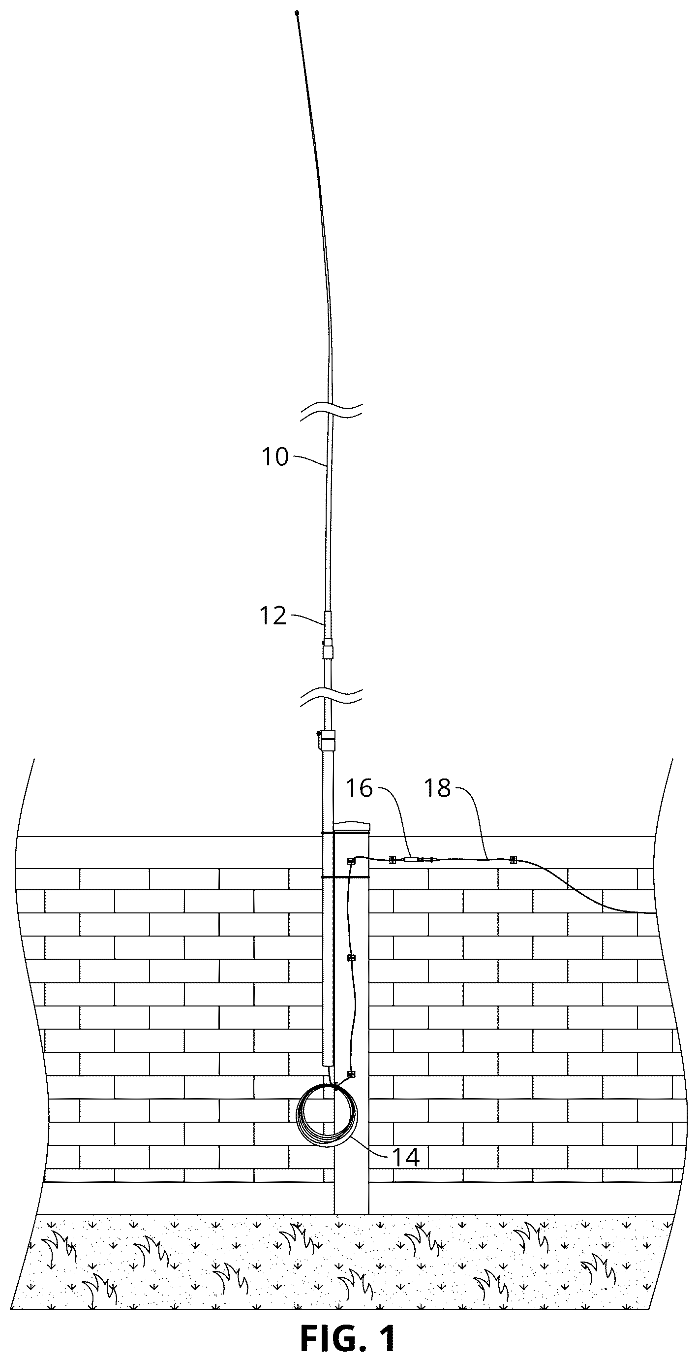 Patent US12614853 Figure 1 – Broadband low frequency passive receiving antenna system