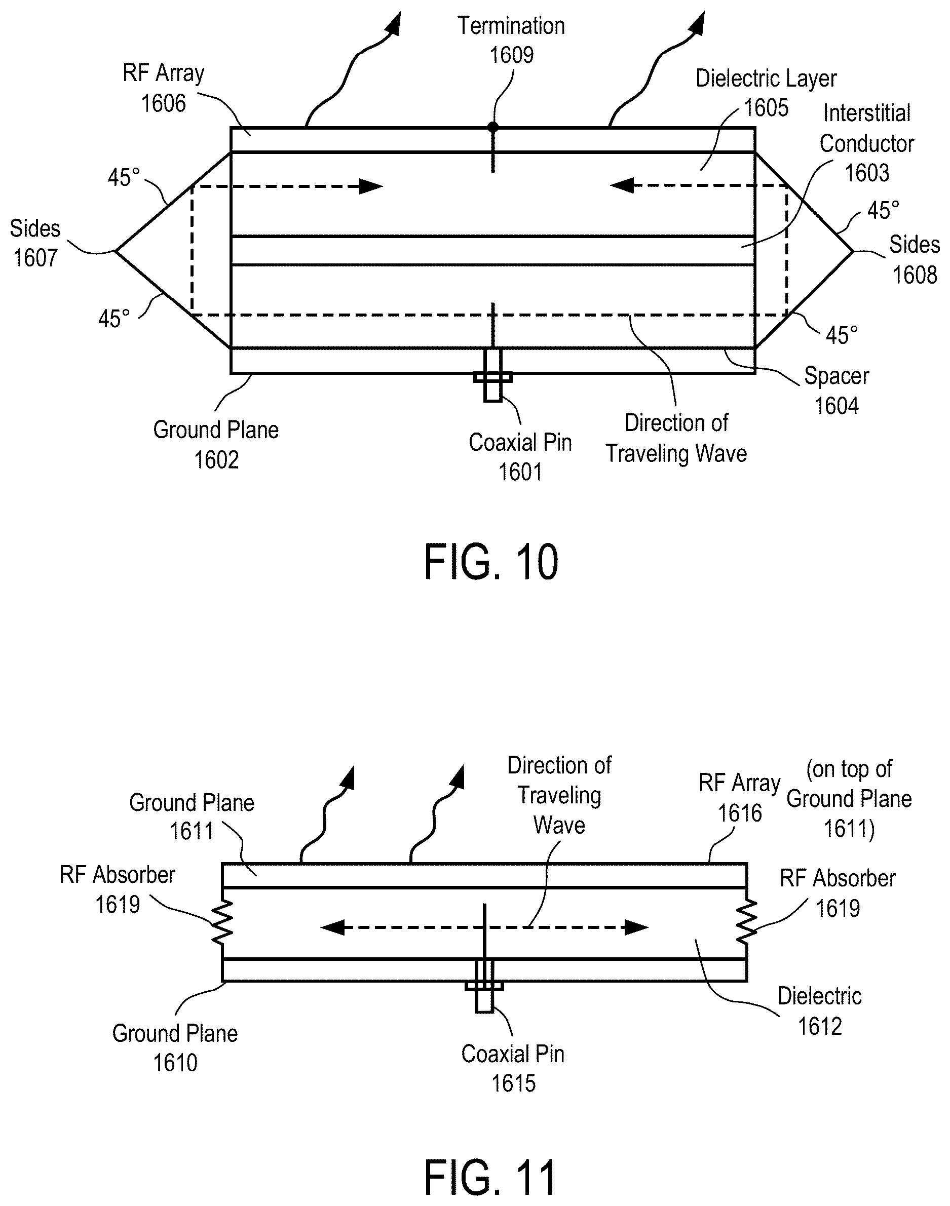 Patent US12614856 Figure 13 – Electrical addressing for a metamaterial radio-frequency (RF) antenna