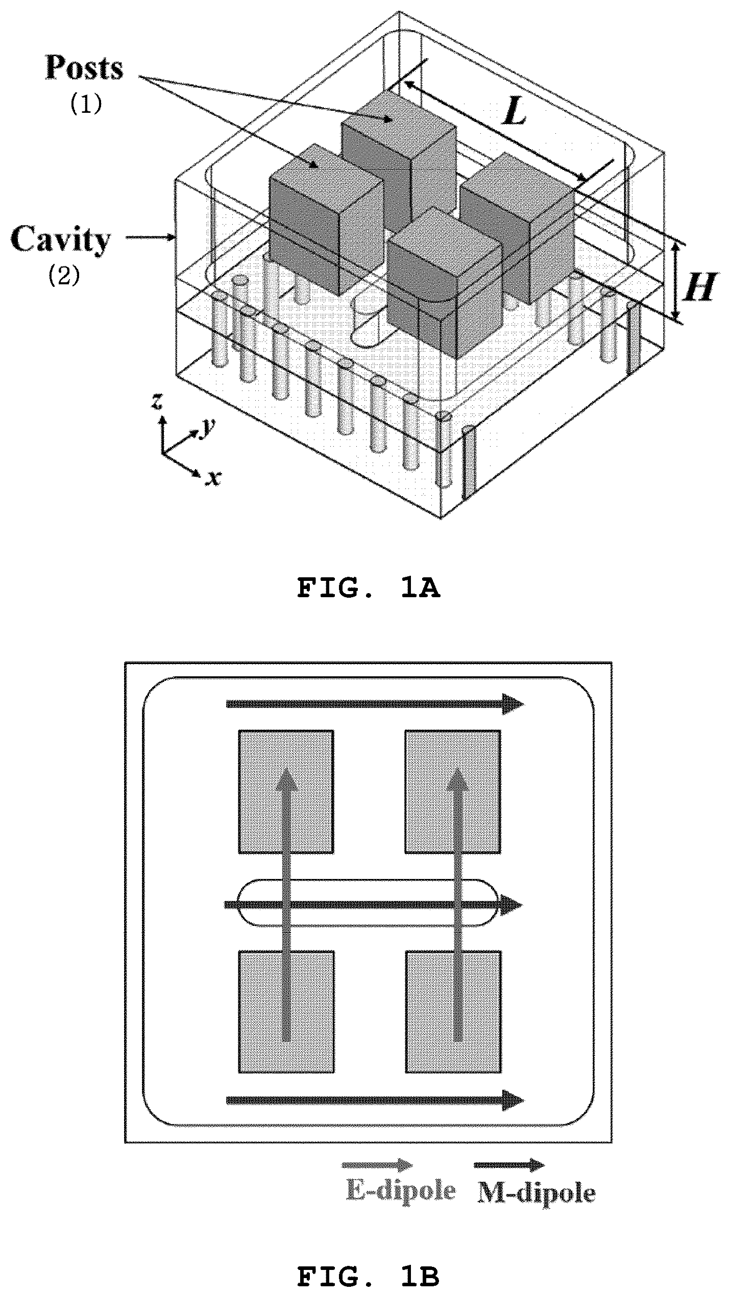 Patent US12614861 — Structure of magneto-electric dipole array antenna with inclined bridge structure — Figure 1