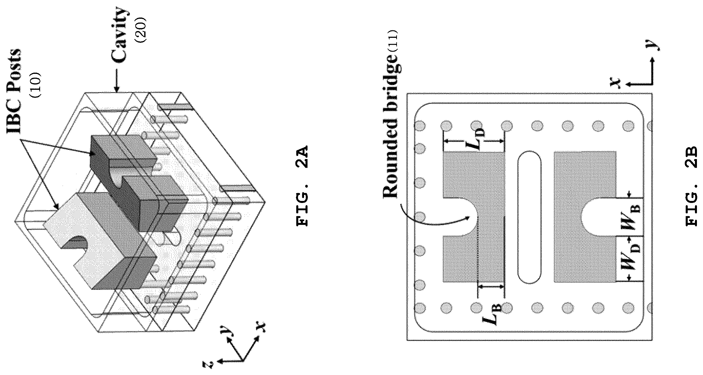 Patent US12614861 Figure 2 – Structure of magneto-electric dipole array antenna with inclined bridge structure