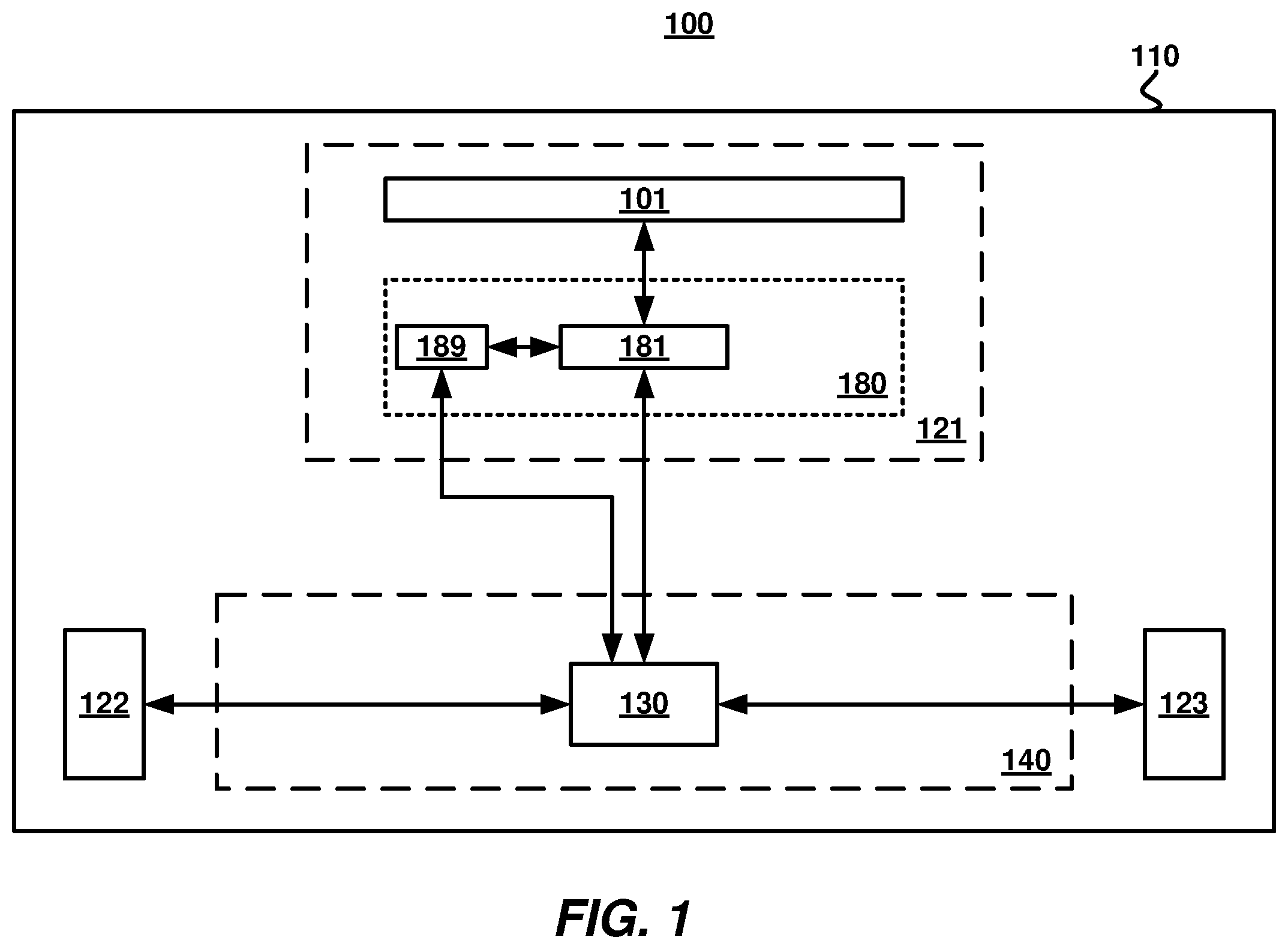 Patent US12614862 — Hybrid antenna array — Figure 1