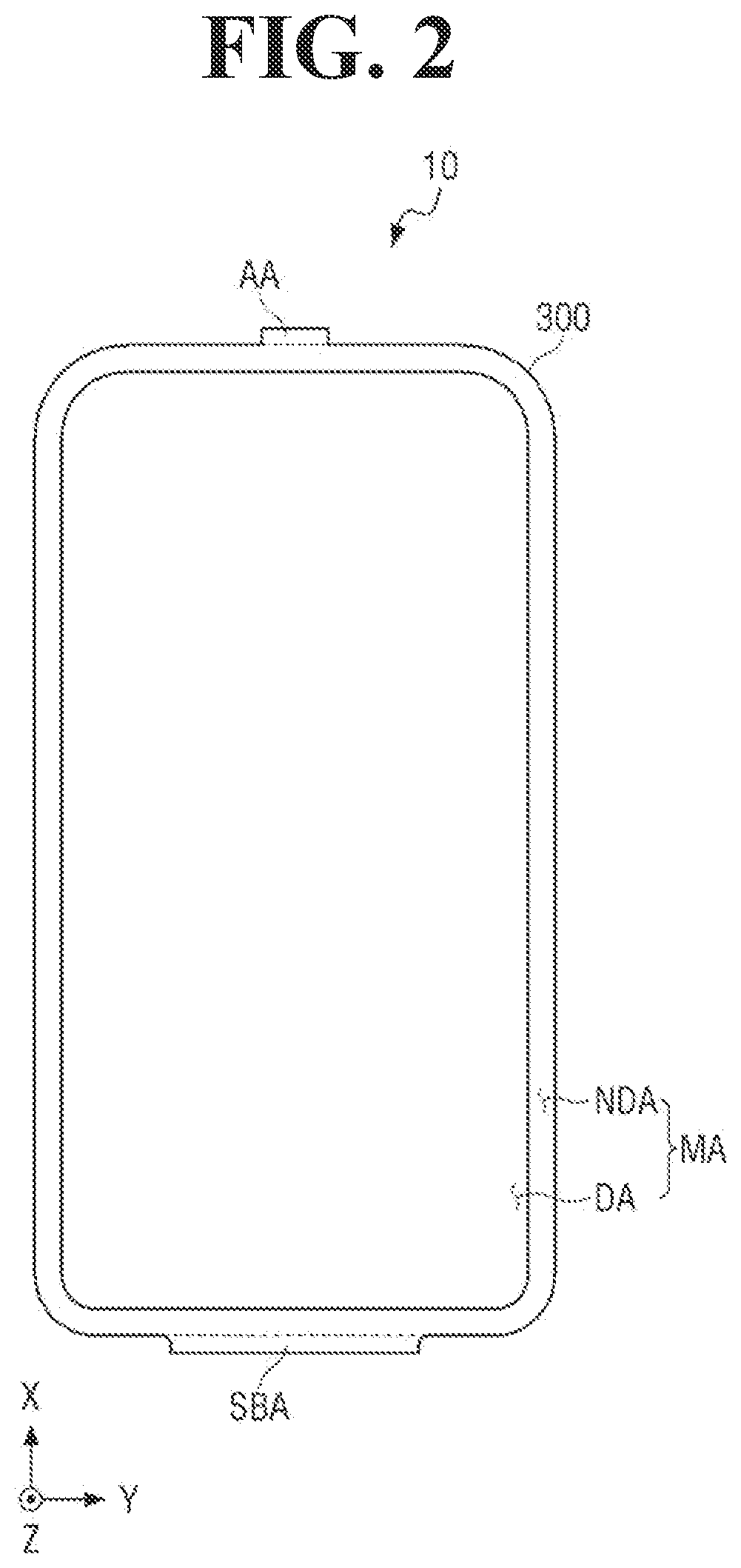 Patent US12614863 Figure 2 – Display panel and a display device including the same