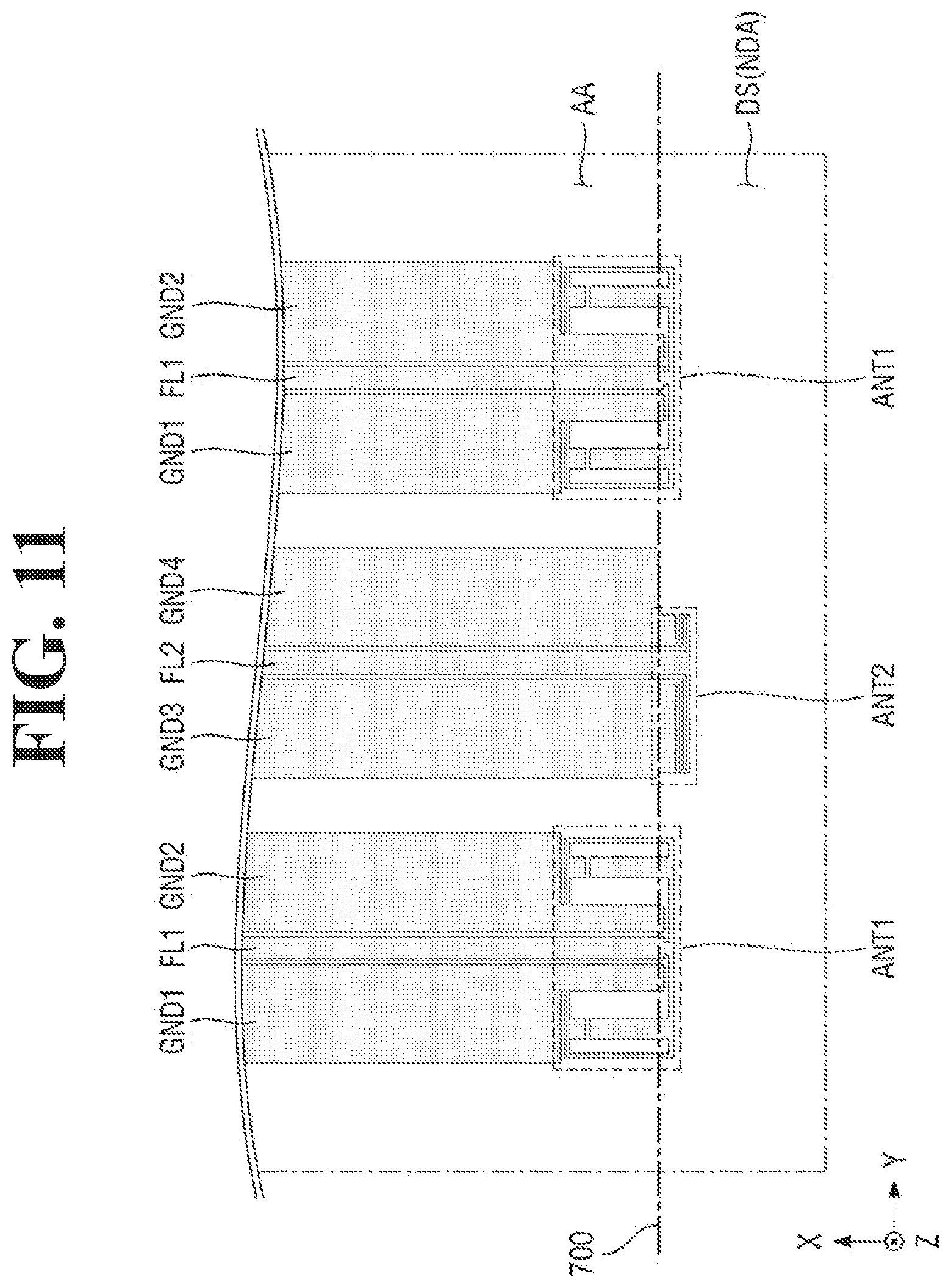 Patent US12614863 Figure 11 – Display panel and a display device including the same