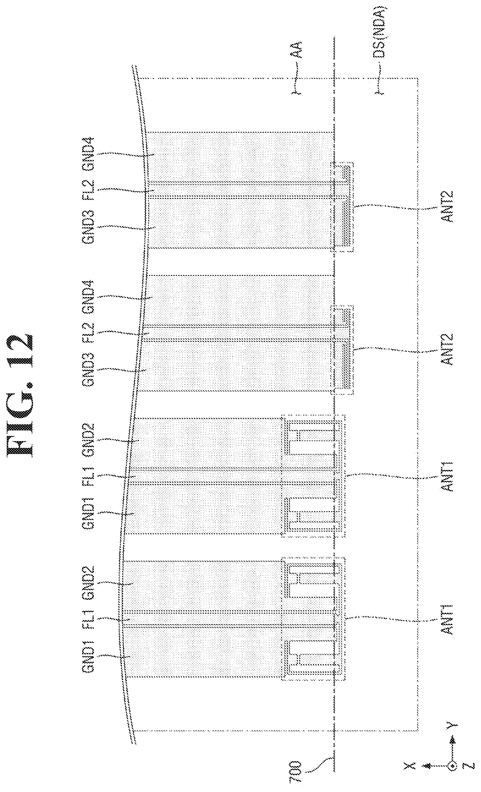 Patent US12614863 Figure 12 – Display panel and a display device including the same