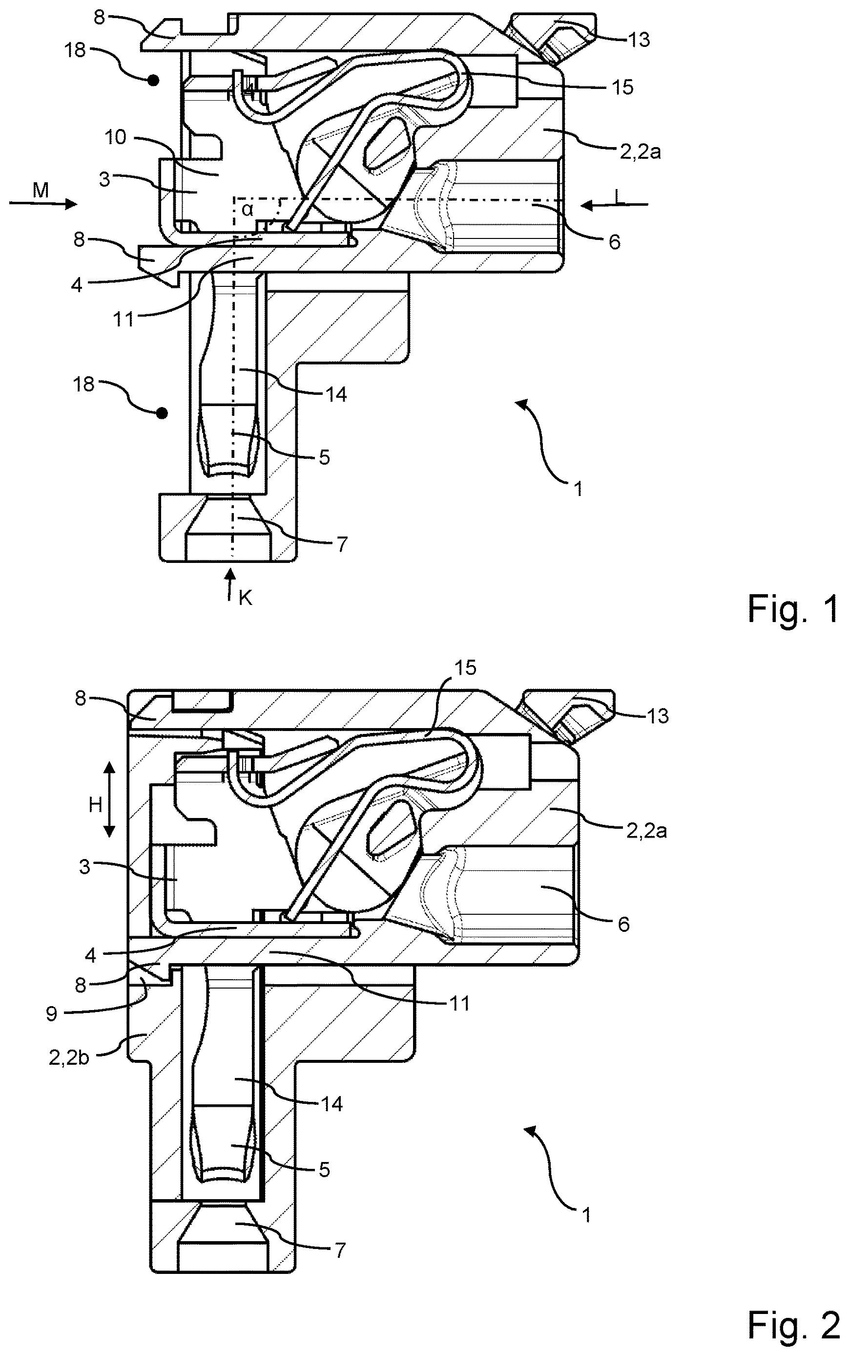 Patent US12614865 — Plug connector and insulating housing for a plug connector — Figure 1