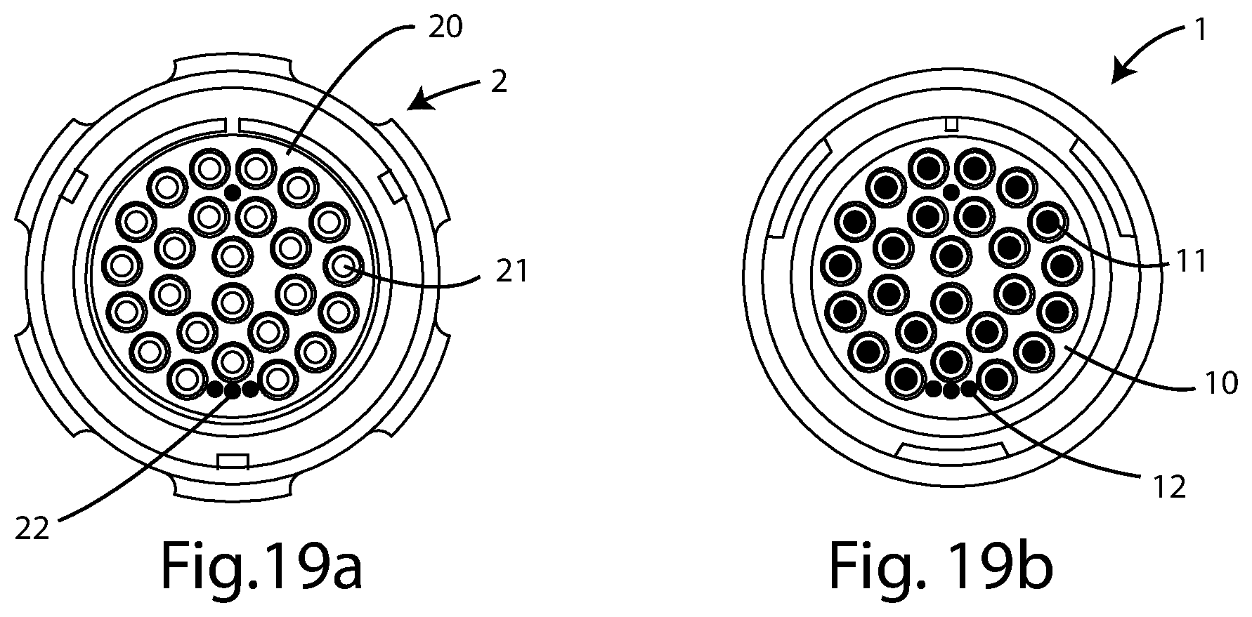Patent US12614869 Figure 8 – Insert for a multi-channel connector, multi-channel connector and multi-channel male and female connector kit