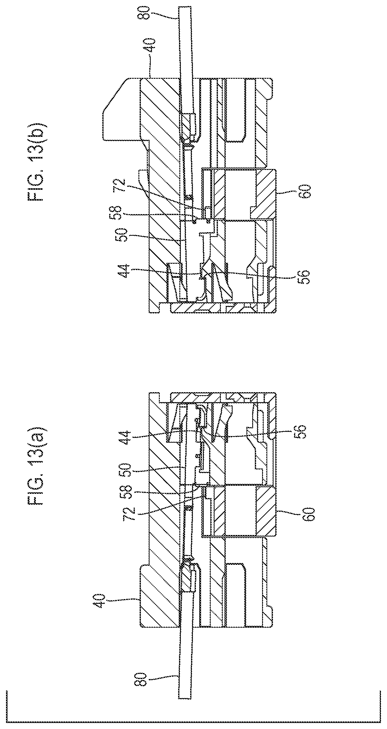 Patent US12614870 Figure 13 – Connector configured to take a primary locking state and a secondary locking state