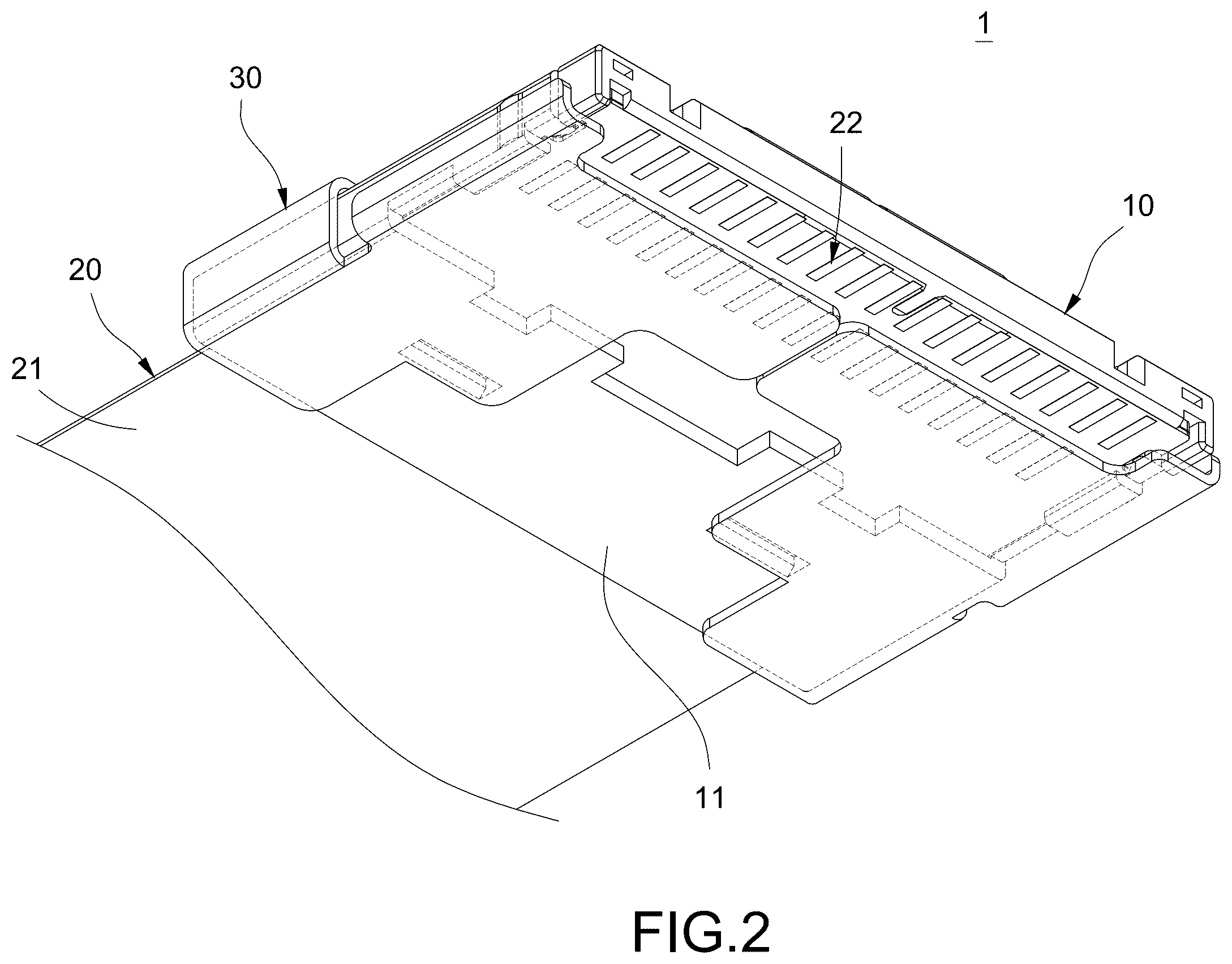 Patent US12614871 Figure 2 – Connection cable with detachable protection cover