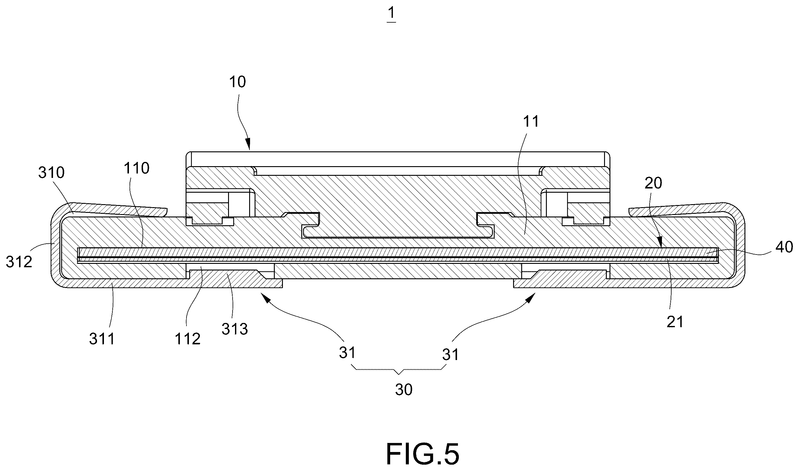 Patent US12614871 Figure 5 – Connection cable with detachable protection cover