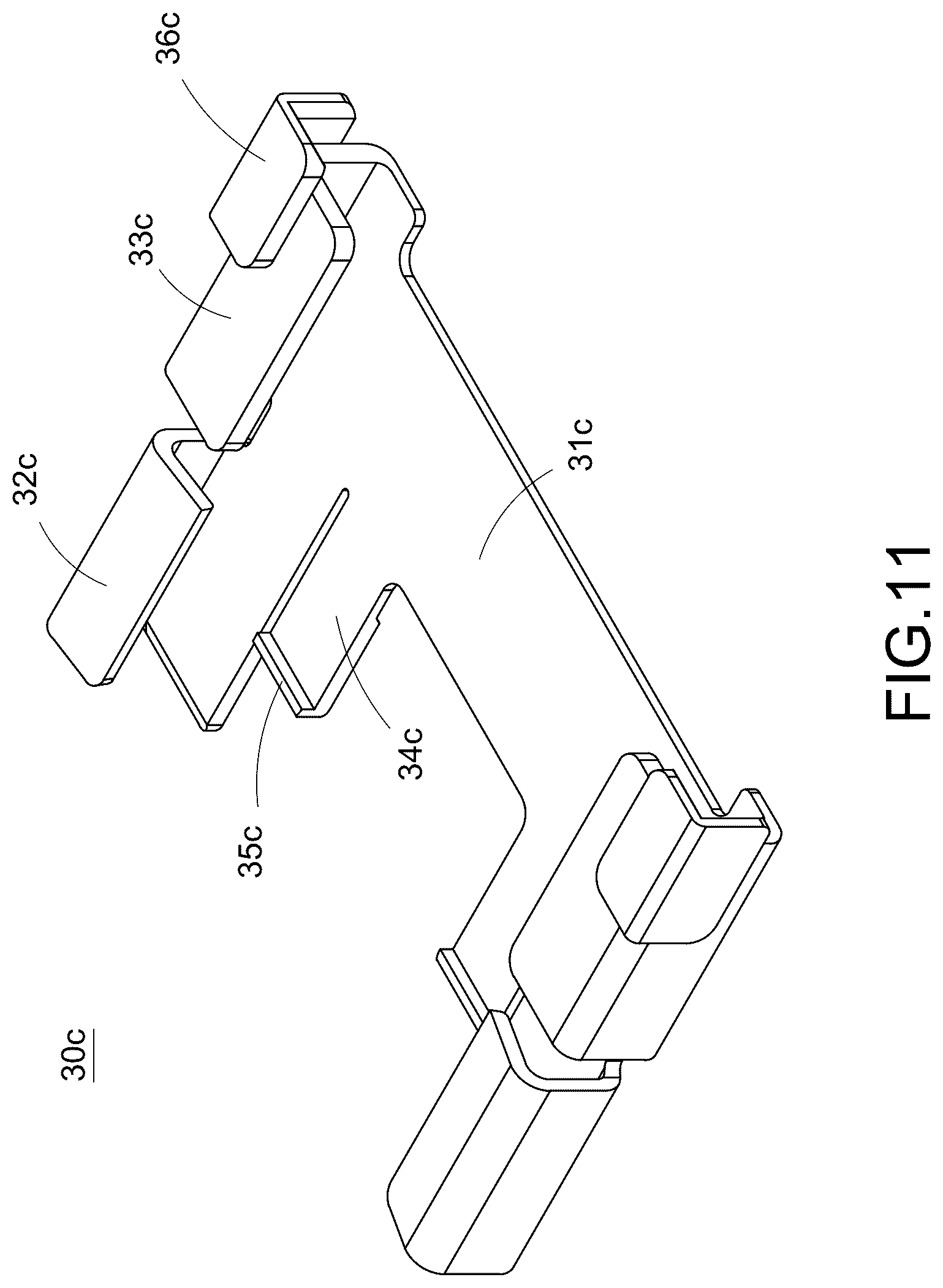 Patent US12614871 Figure 11 – Connection cable with detachable protection cover