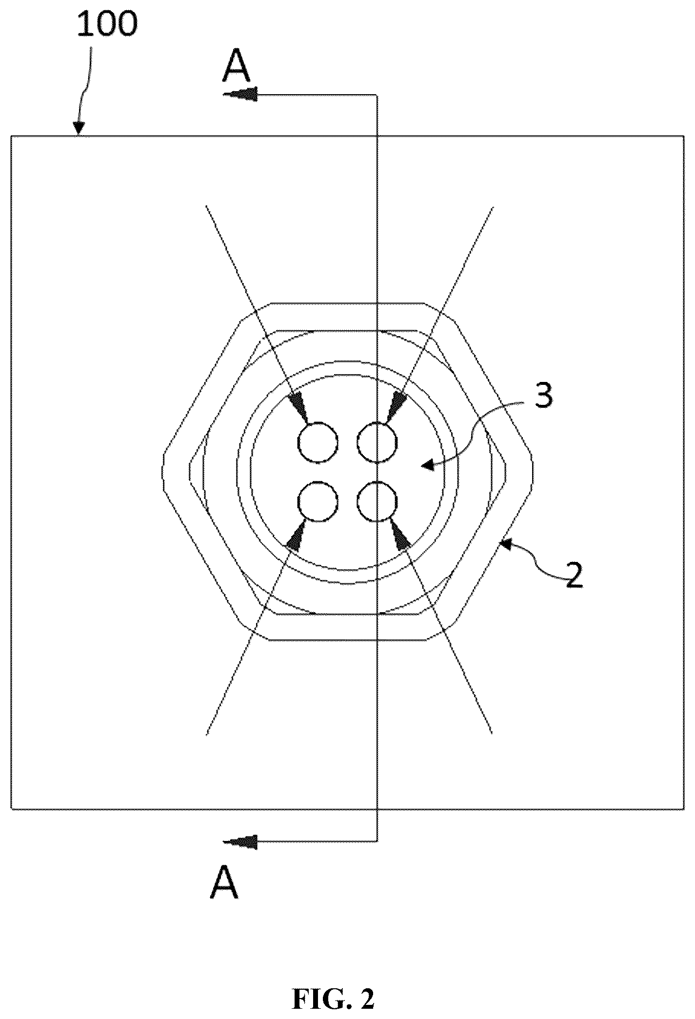 Patent US12614872 Figure 2 – Plug for a connector and the connector