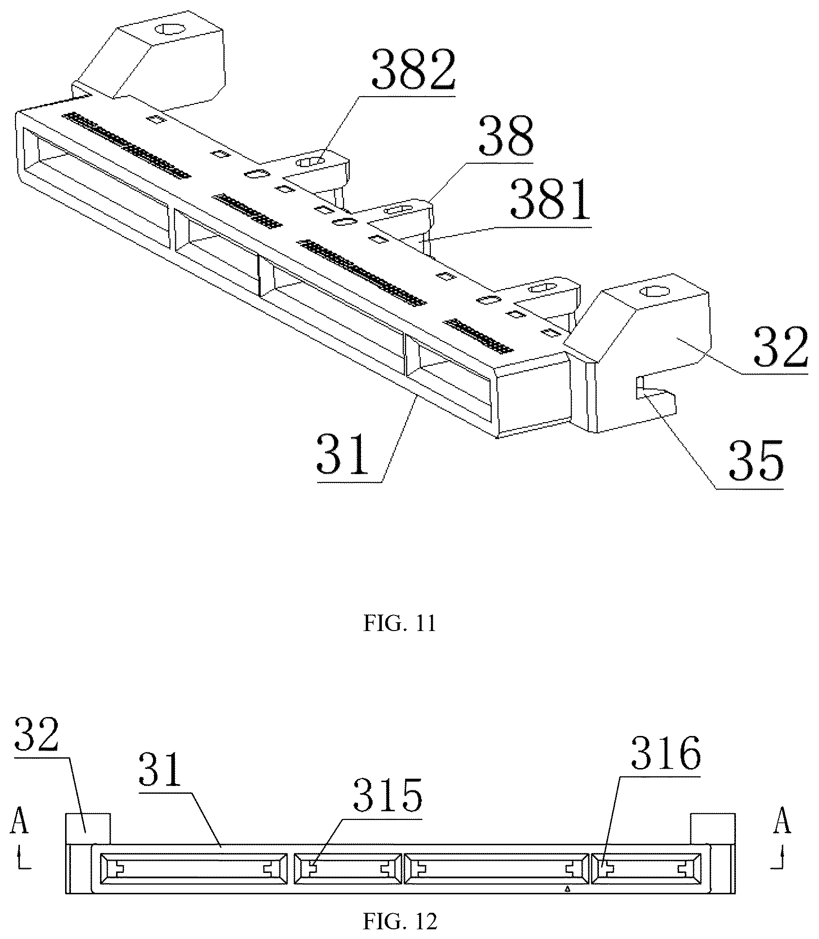 Patent US12614877 Figure 6 – Cable connector assembly with cable arrangement