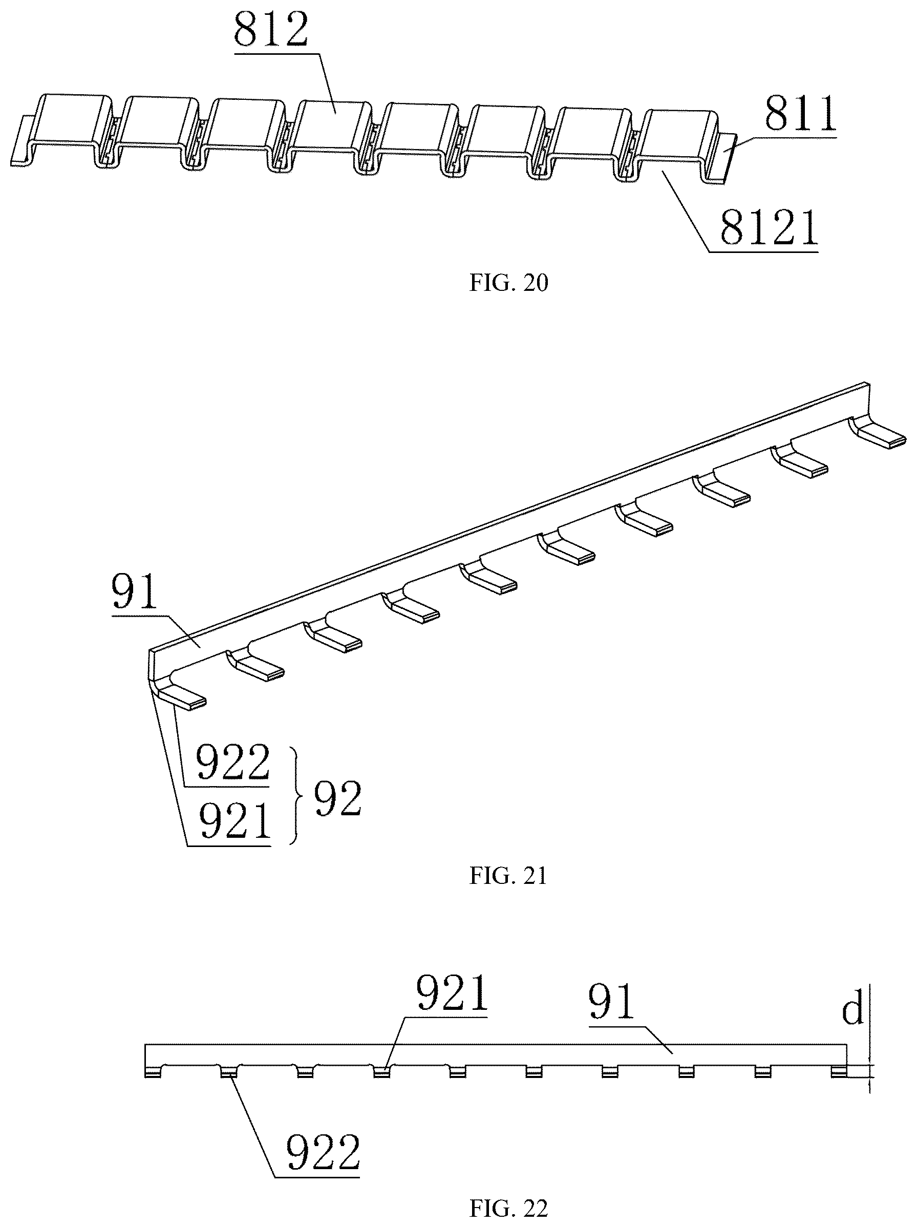 Patent US12614877 Figure 10 – Cable connector assembly with cable arrangement