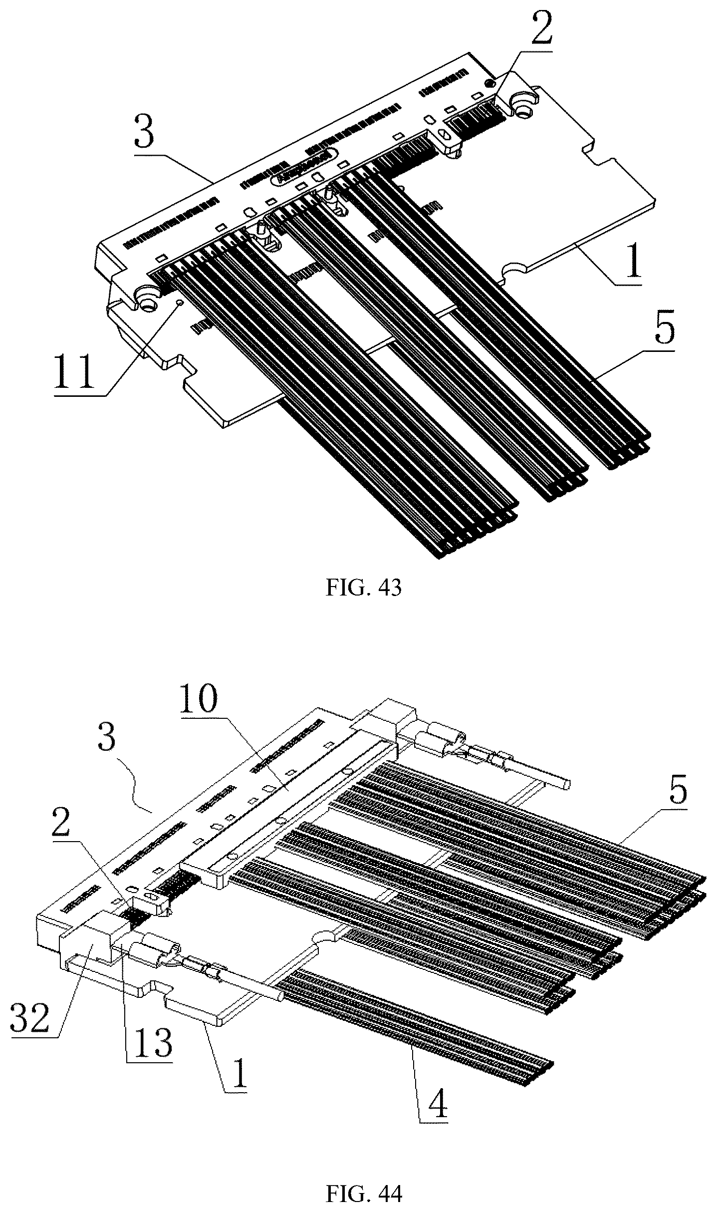 Patent US12614877 Figure 19 – Cable connector assembly with cable arrangement