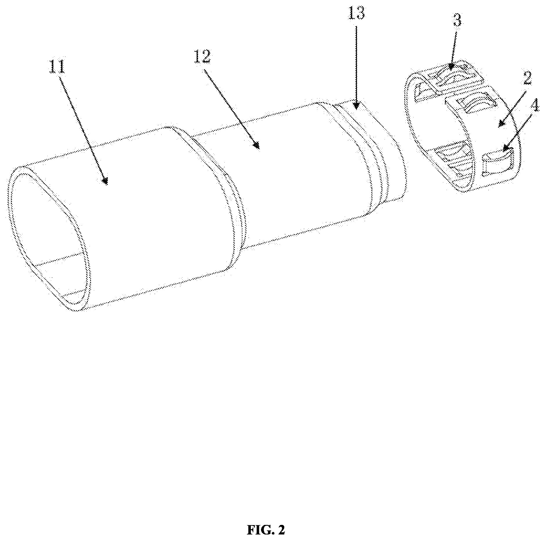 Patent US12614878 Figure 2 – Ring-shaped shrapnel structure of H-MTD male connector