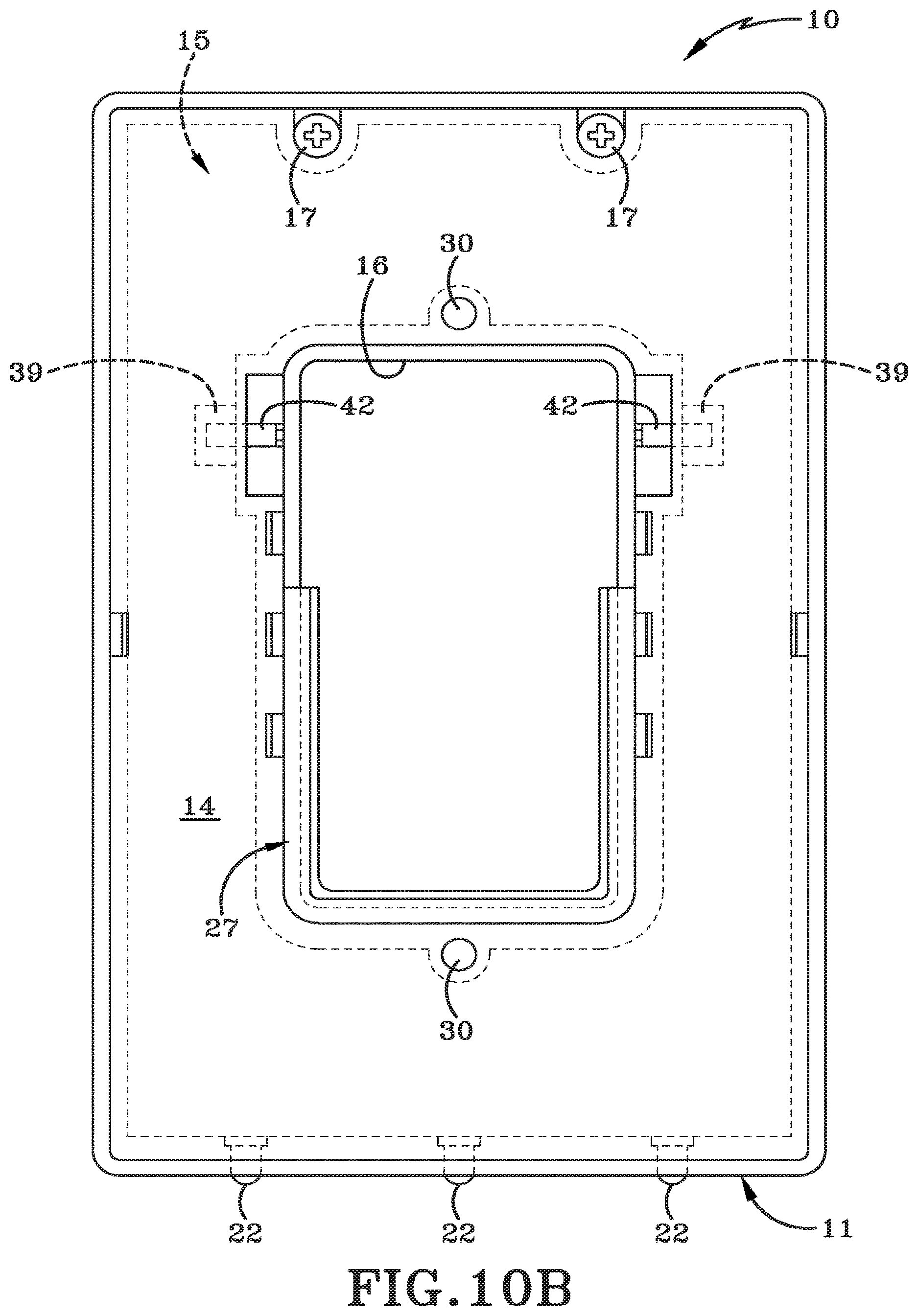 Patent US12614882 Figure 14 – Powered wall plate