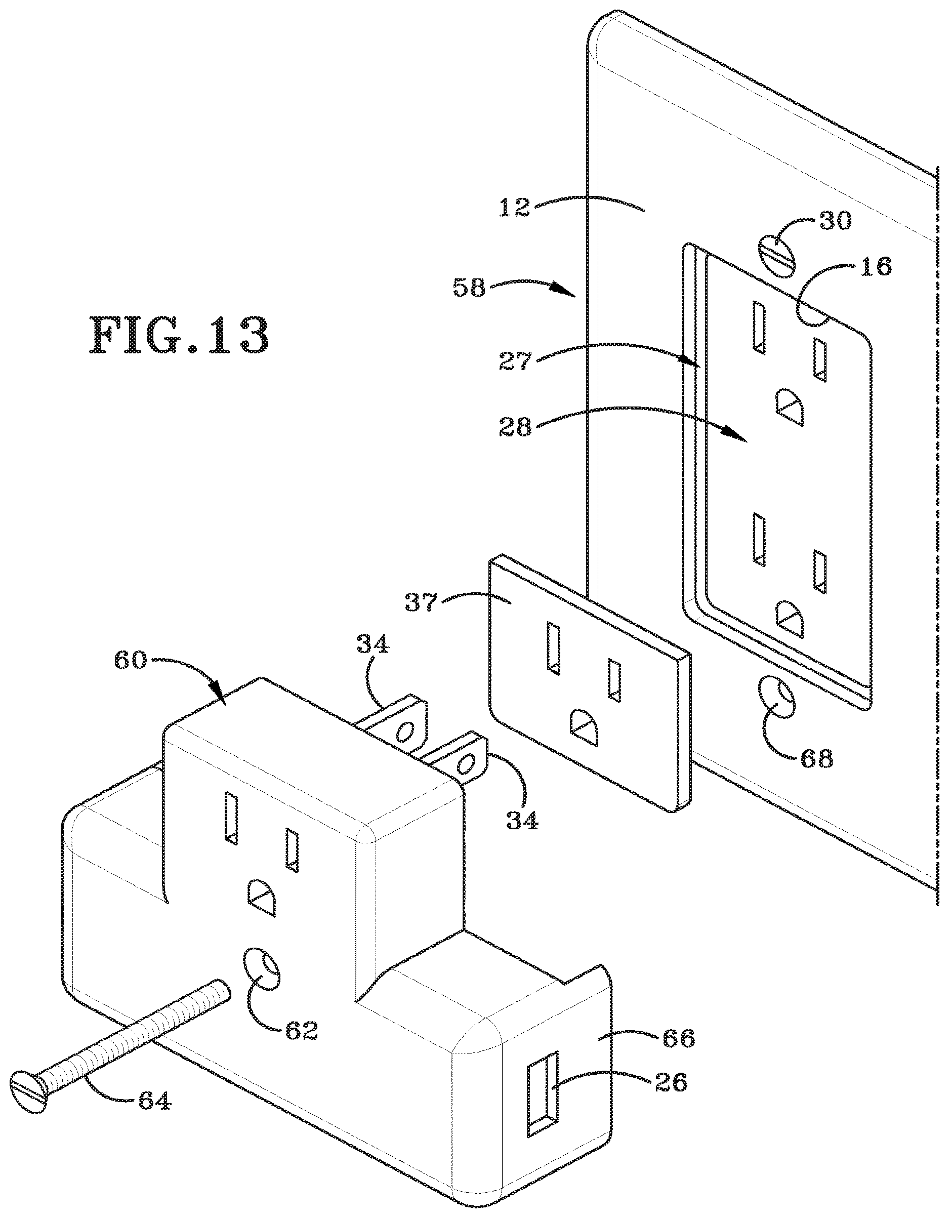 Patent US12614882 Figure 20 – Powered wall plate
