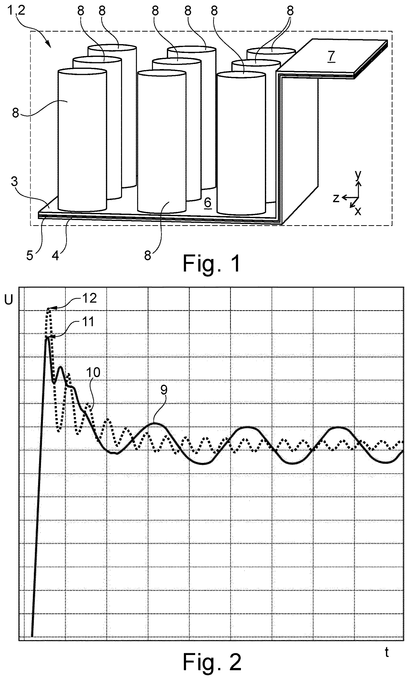 Patent US12614884 Figure 1 – Busbar device and intermediate circuit capacitor apparatus having a snubber action, and motor vehicle