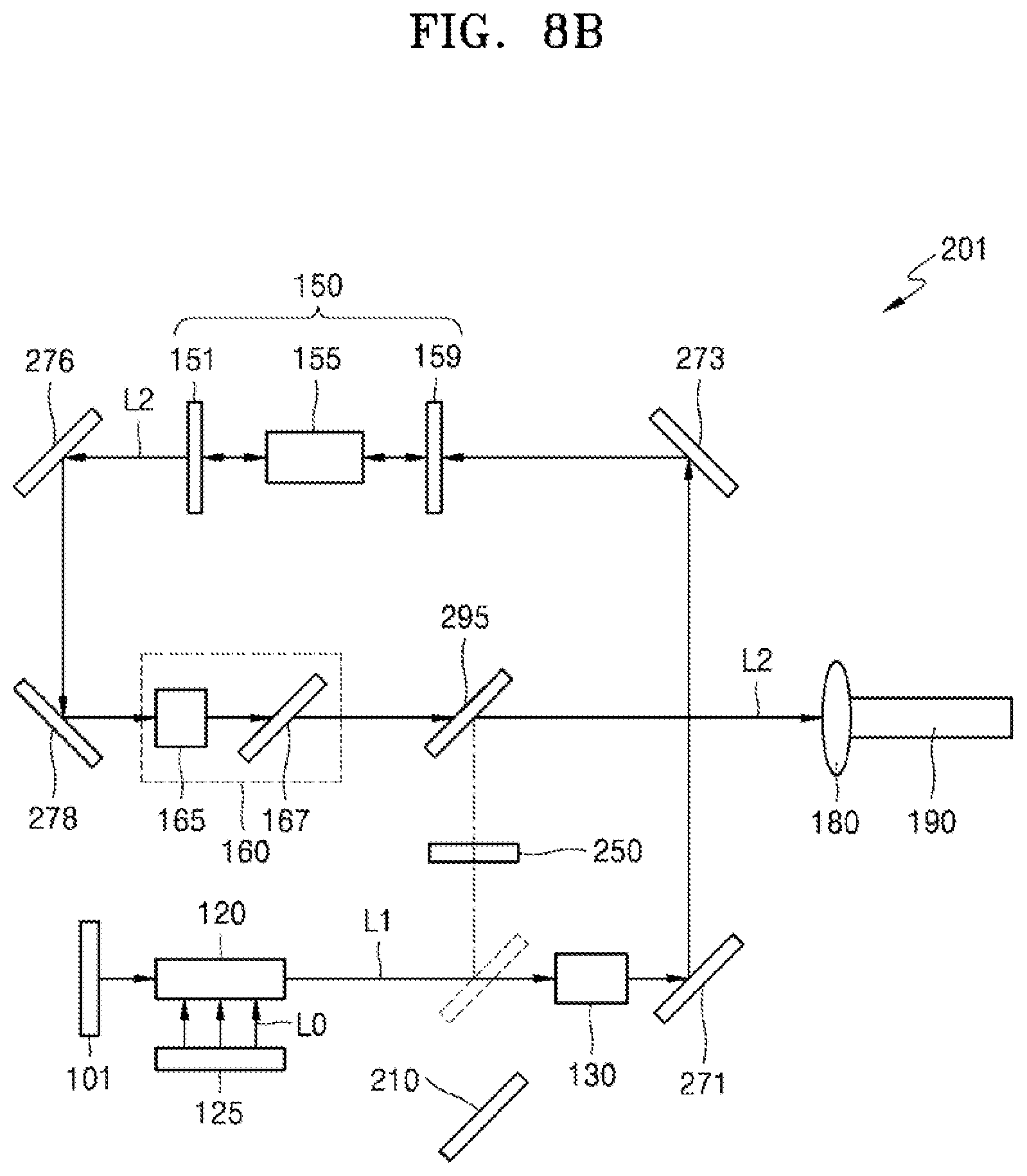 Patent US12614888 Figure 8 – Laser apparatus