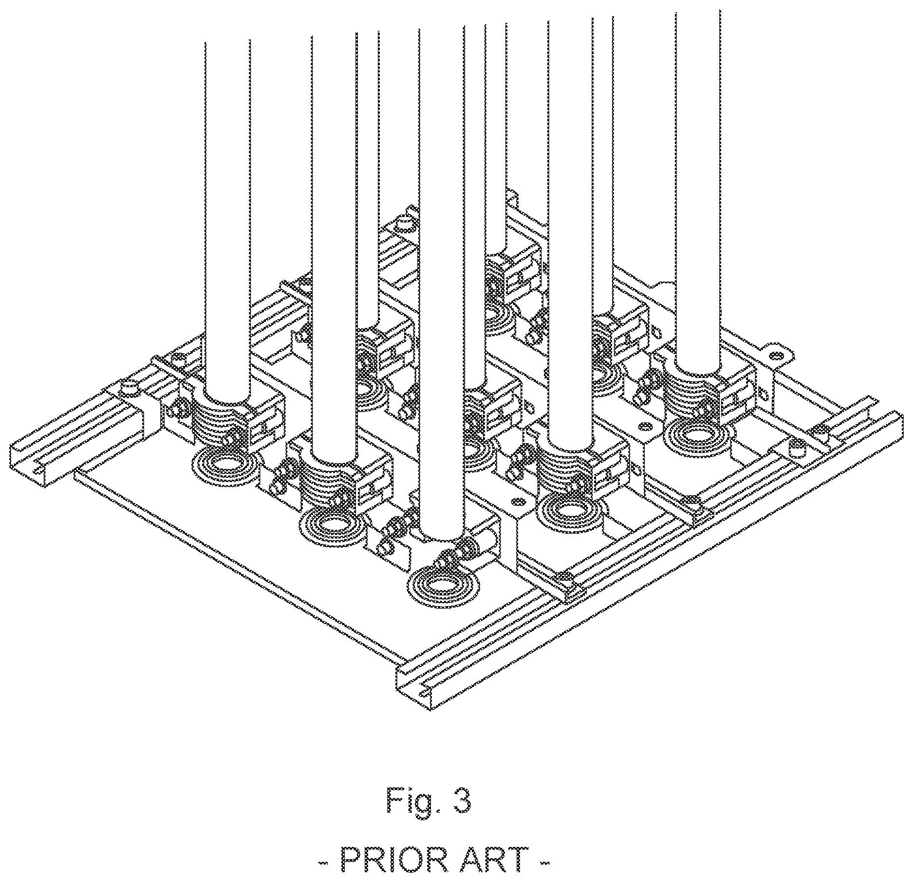 Patent US12614895 Figure 3 – Low voltage; medium voltage; or high voltage cable fixation system