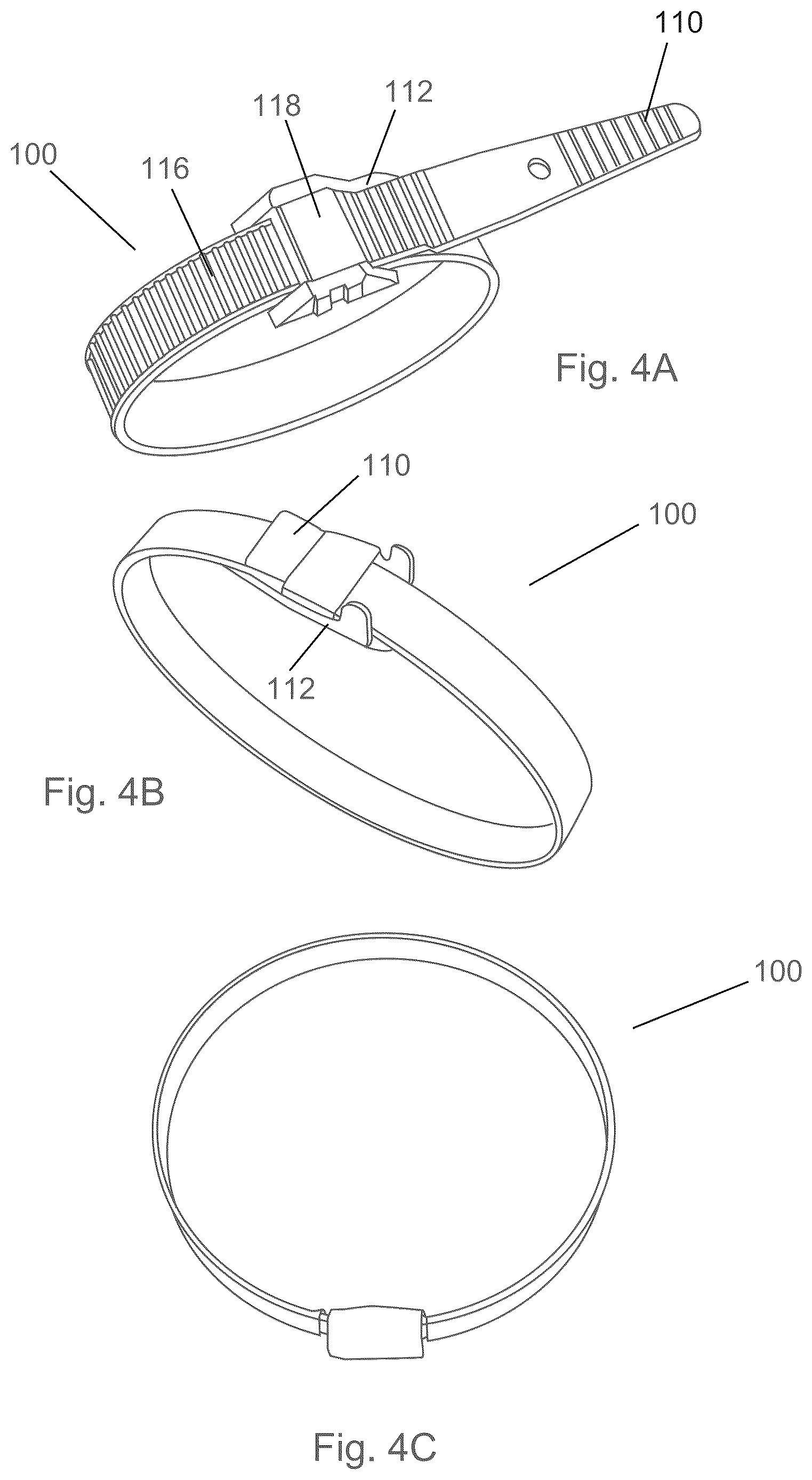 Patent US12614895 Figure 4 – Low voltage; medium voltage; or high voltage cable fixation system