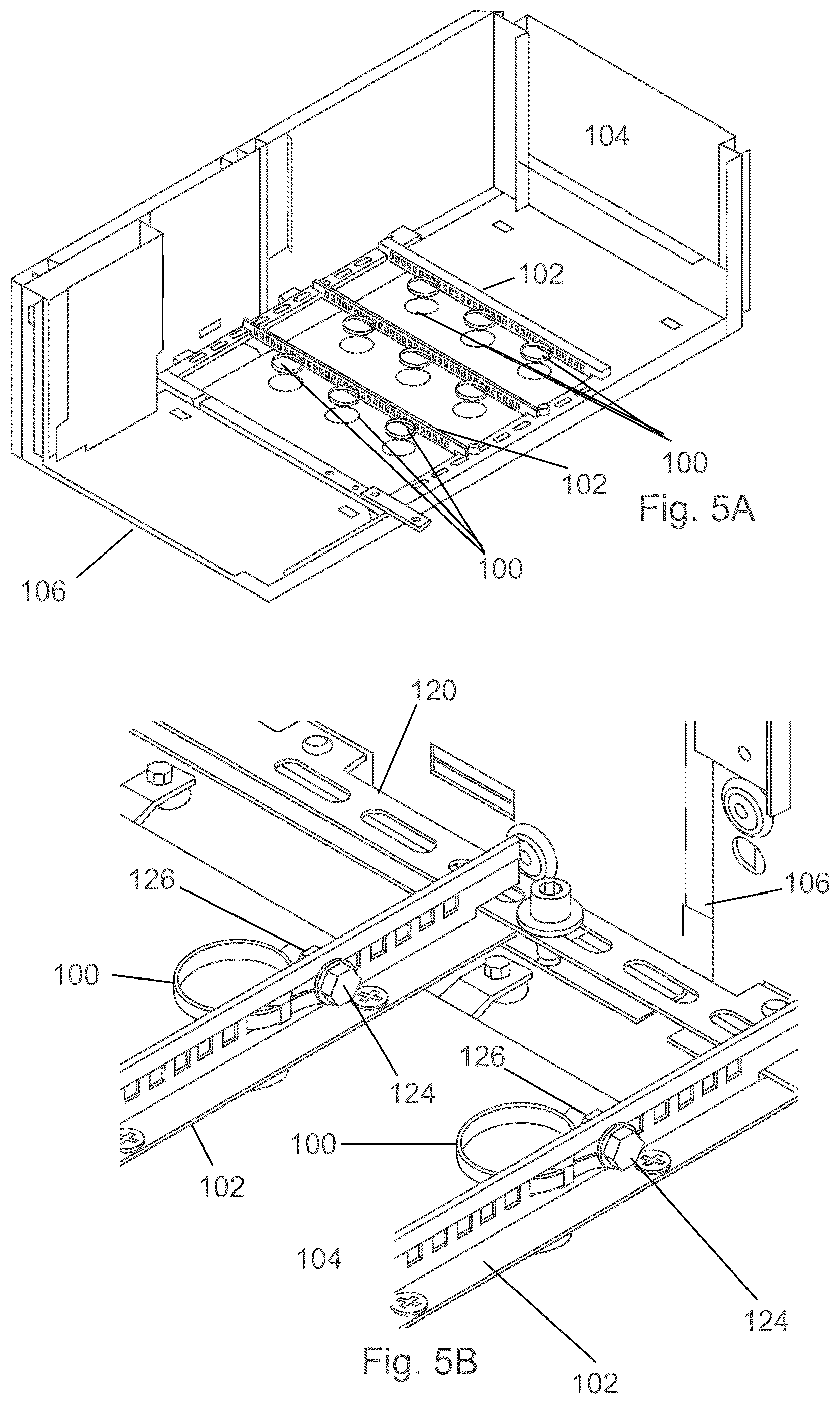 Patent US12614895 Figure 5 – Low voltage; medium voltage; or high voltage cable fixation system
