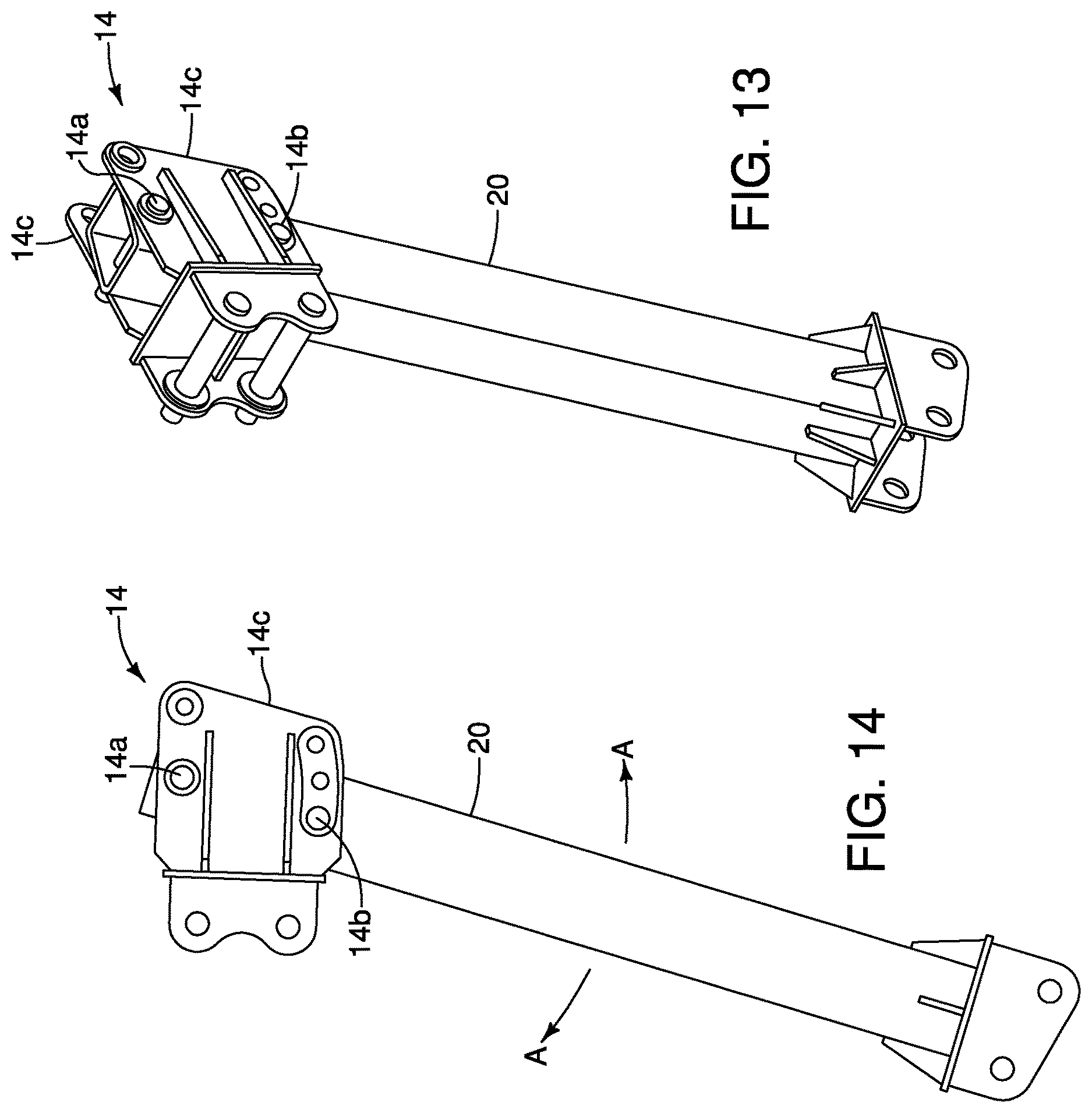 Patent US12614896 Figure 9 – Mounting a robotic arm in an inverted position to suspend an electrical bypass