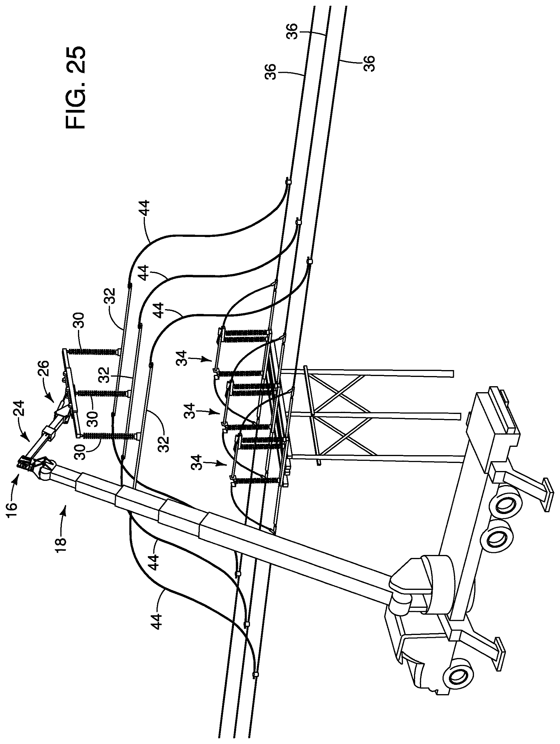 Patent US12614896 Figure 18 – Mounting a robotic arm in an inverted position to suspend an electrical bypass