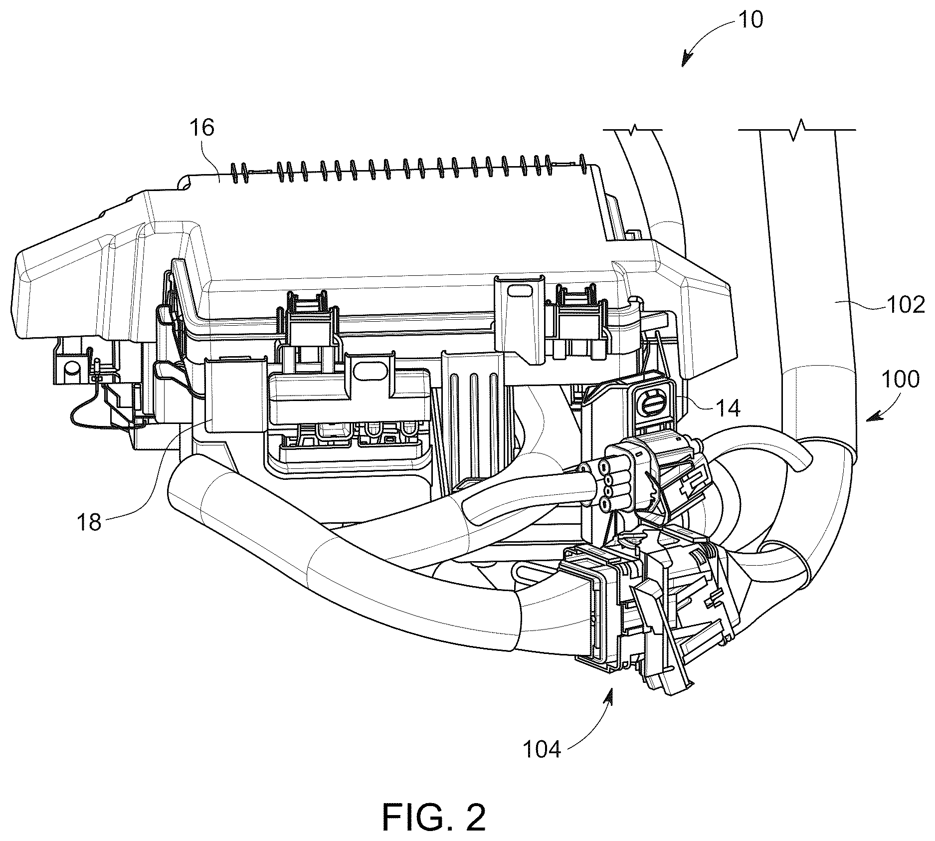Patent US12614900 Figure 2 – Power distribution box having a bracket
