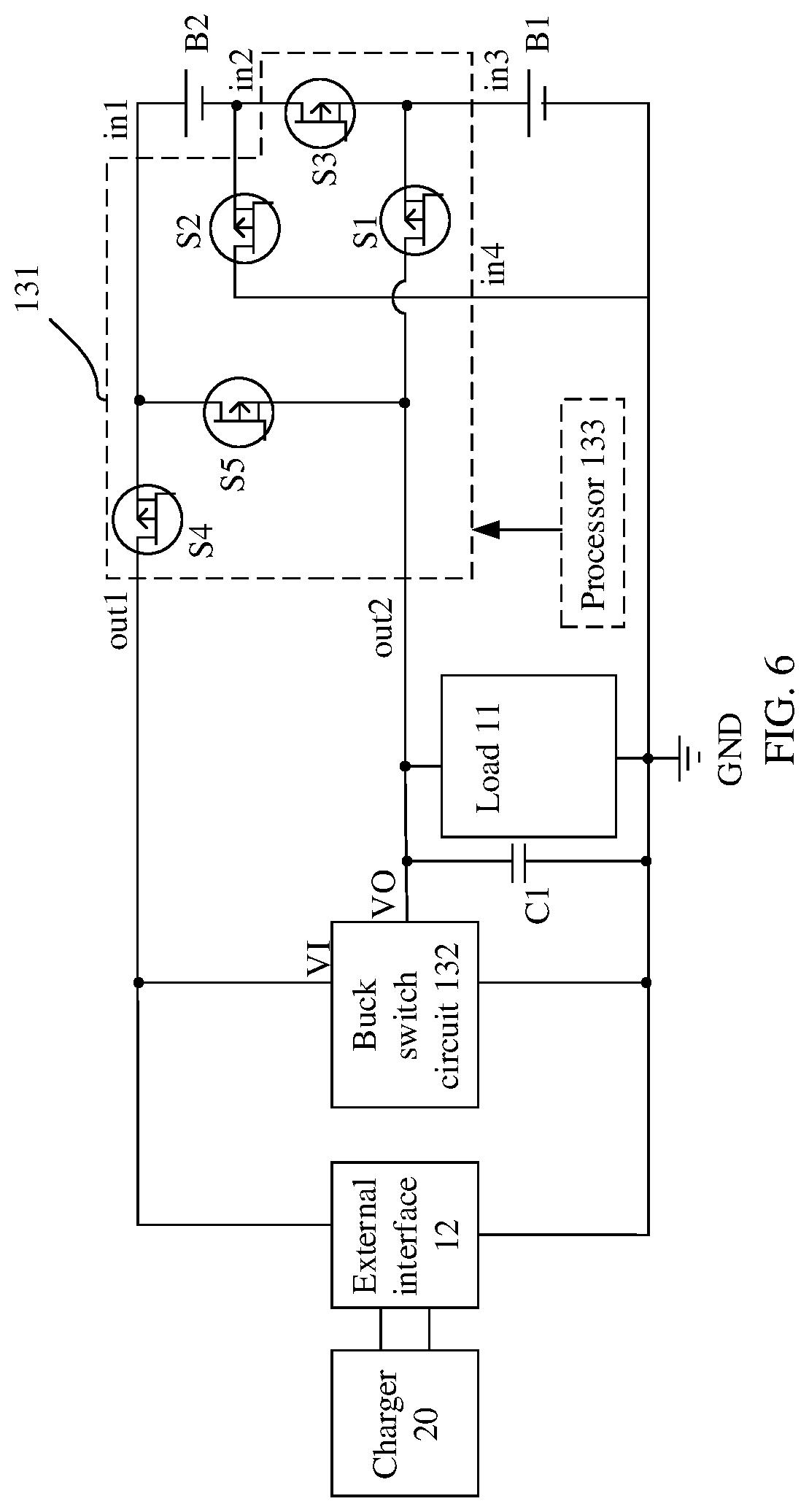 Patent US12614914 Figure 5 – Method for switching connection status of cell, power supply system, and electronic device