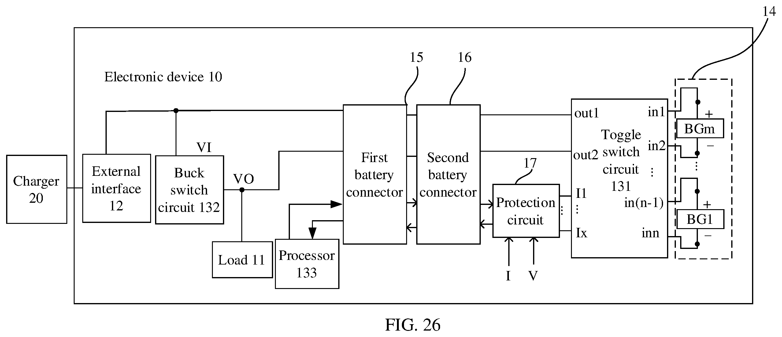 Patent US12614914 Figure 18 – Method for switching connection status of cell, power supply system, and electronic device