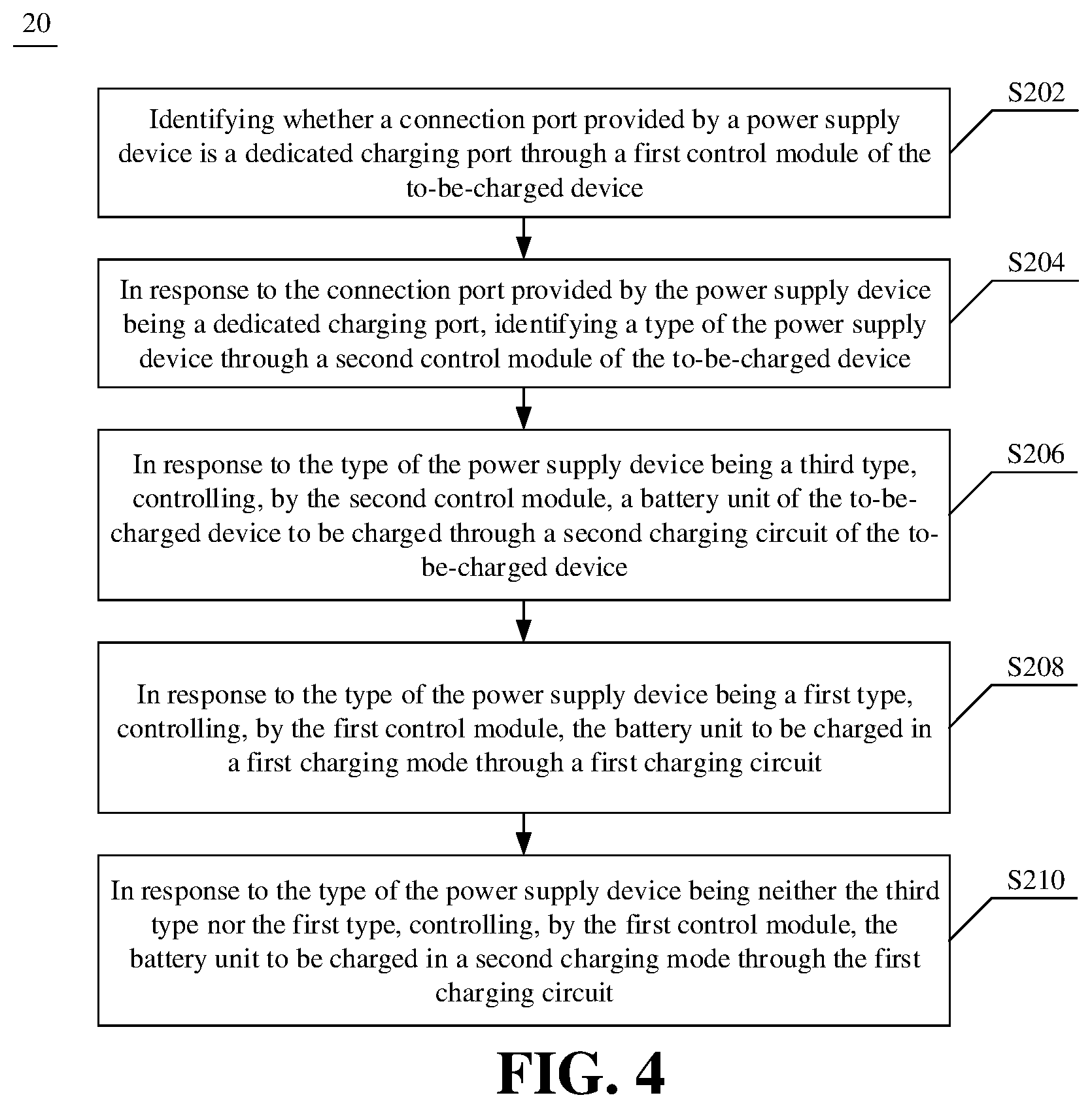 Patent US12614917 Figure 3 – Device to be charged compatible with multiple charging solutions, and charging method therefor