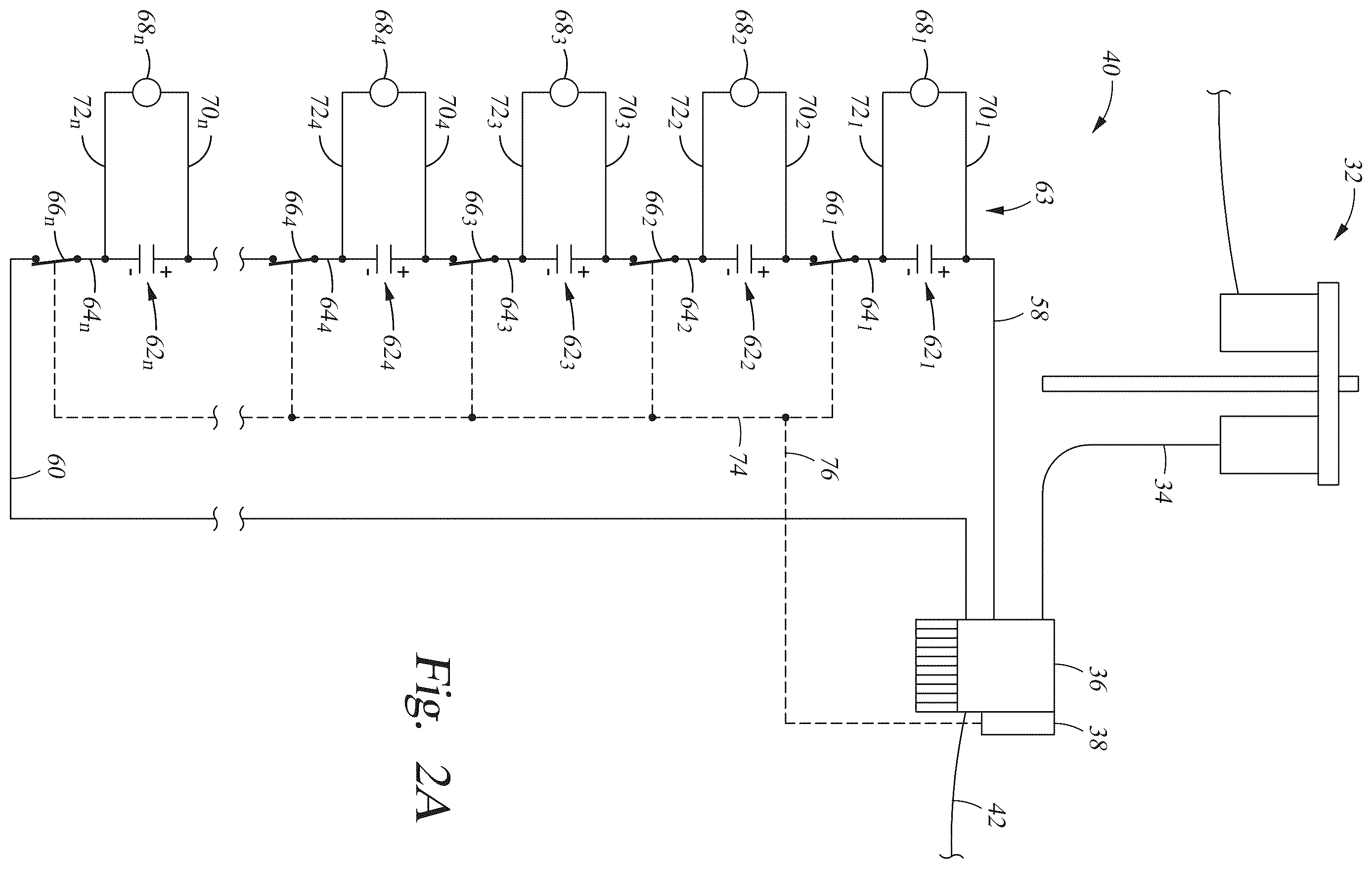 Patent US12614918 Figure 2 – Electrical submersible pumping system with a ride through power supply having a safety interlock