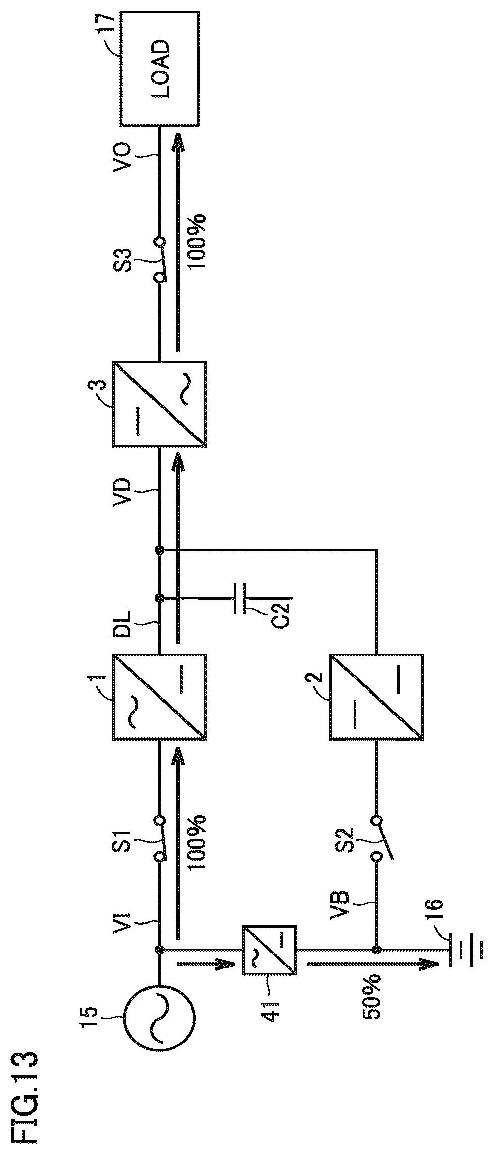 Patent US12614919 Figure 13 – Uninterruptible power supply apparatus