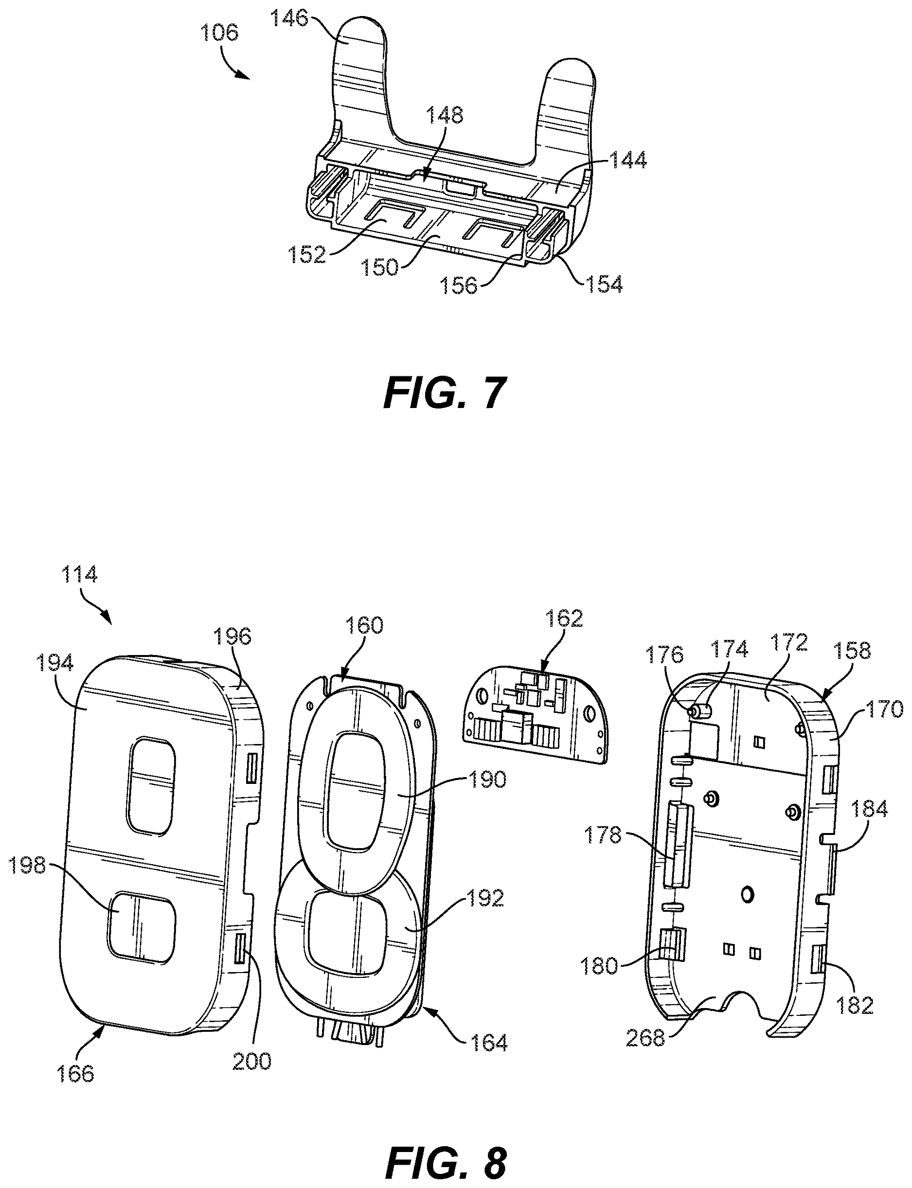 Patent US12614925 Figure 4 – Receptacle inductive charging devices