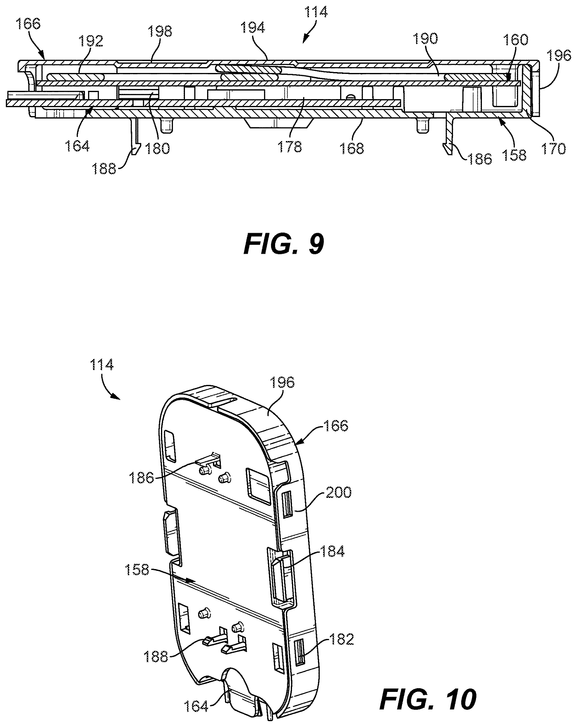 Patent US12614925 Figure 5 – Receptacle inductive charging devices