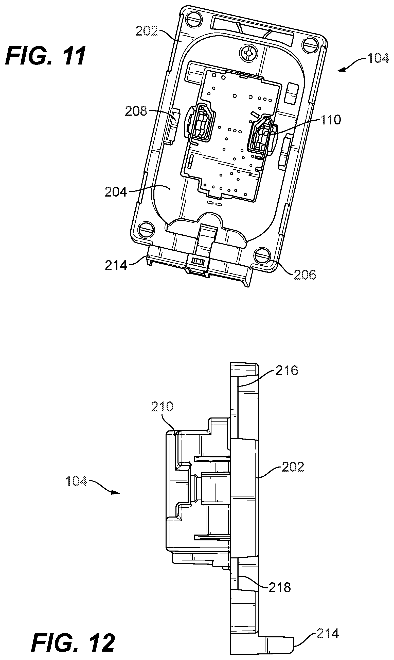 Patent US12614925 Figure 6 – Receptacle inductive charging devices