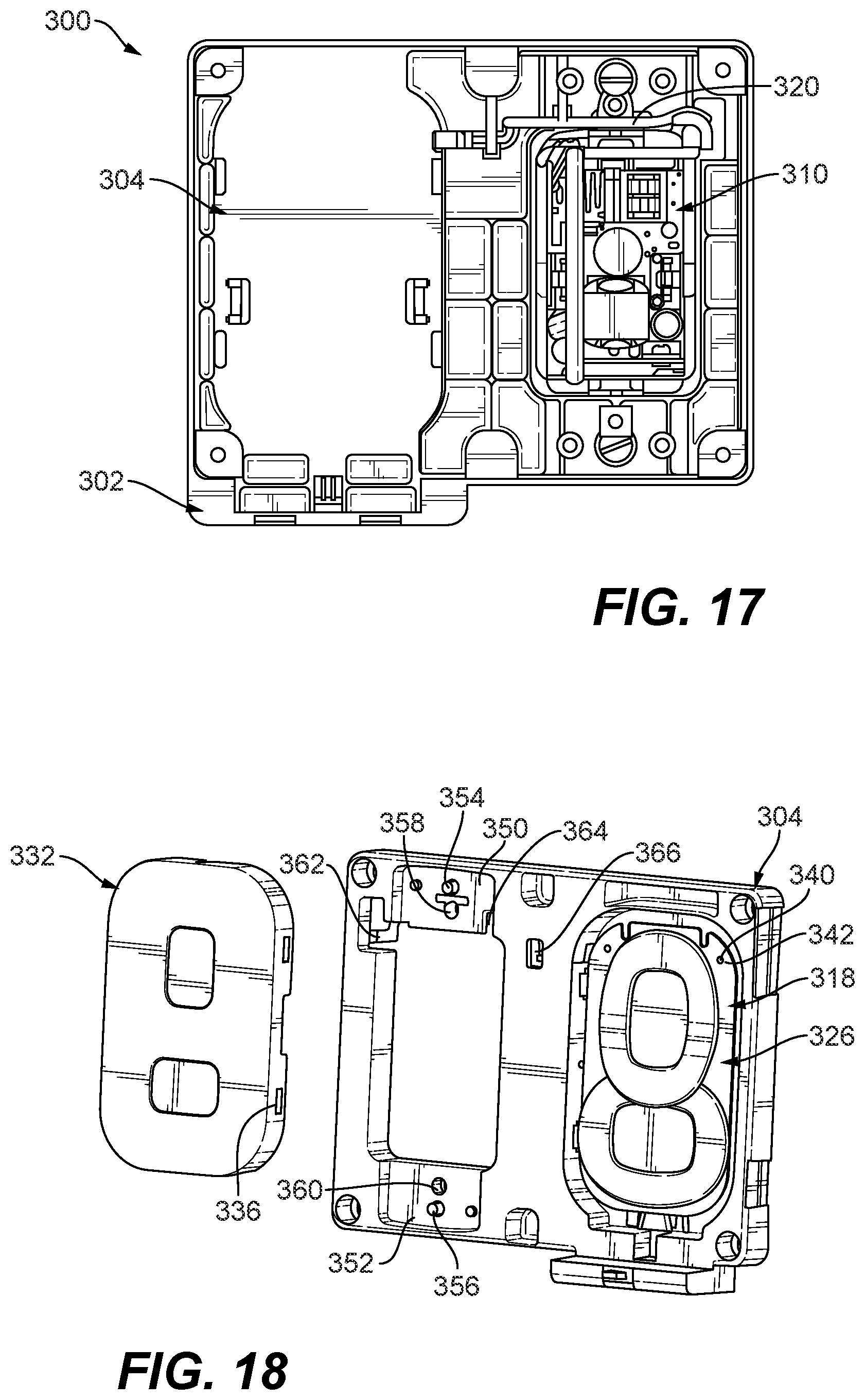 Patent US12614925 Figure 9 – Receptacle inductive charging devices