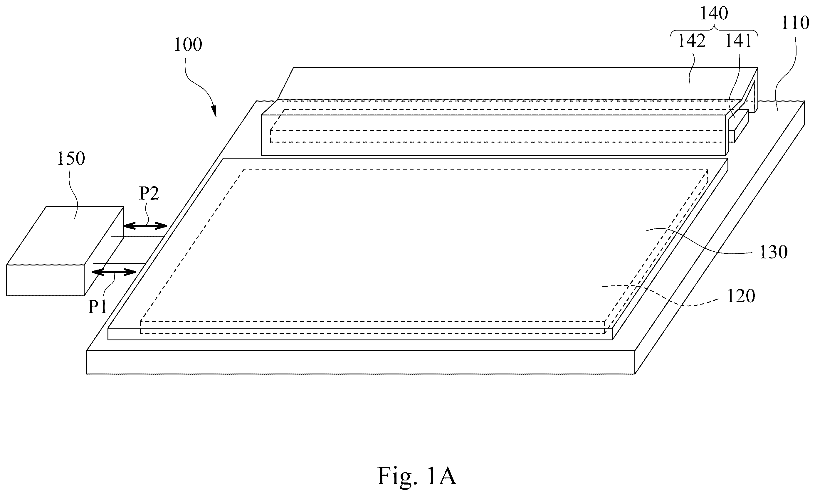 Patent US12614927 Figure 1 – Self-powered display device