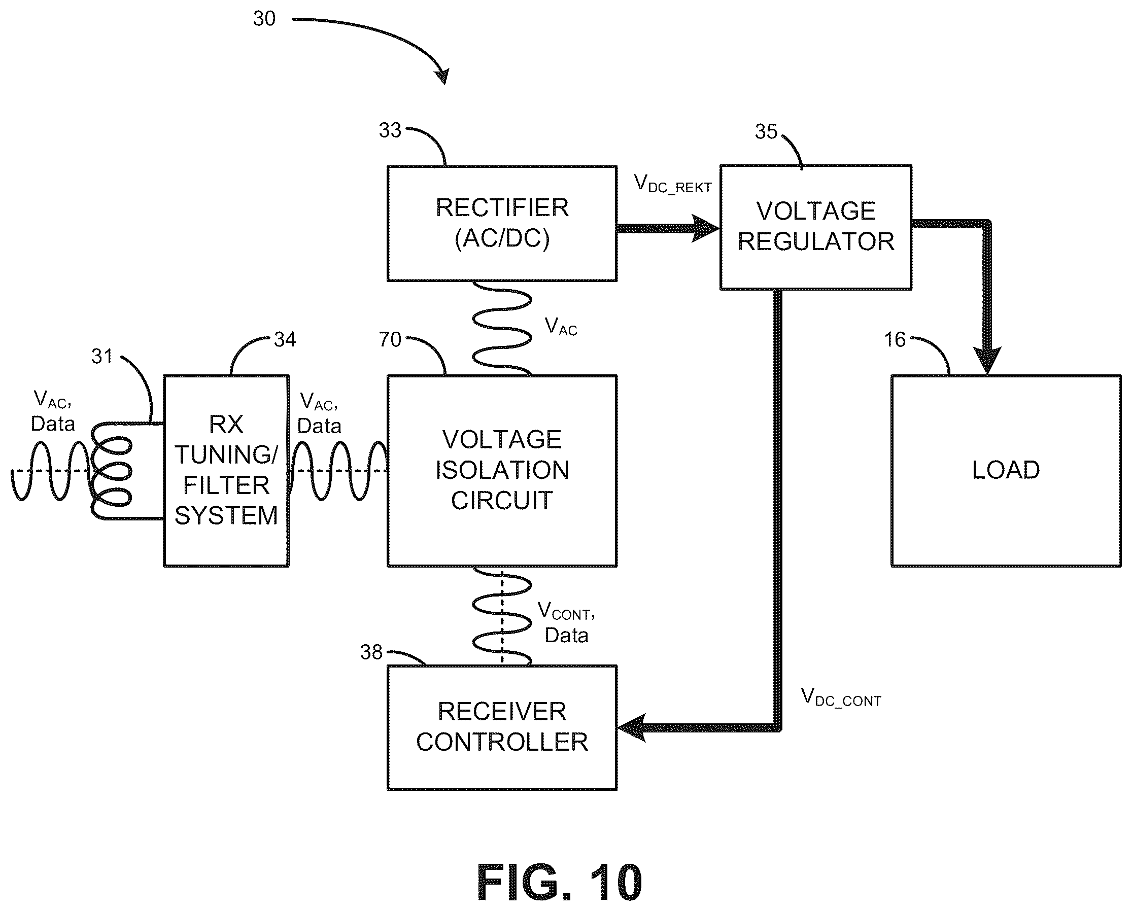 Patent US12614928 Figure 10 – Wireless charging in eyewear with enhanced positional freedom