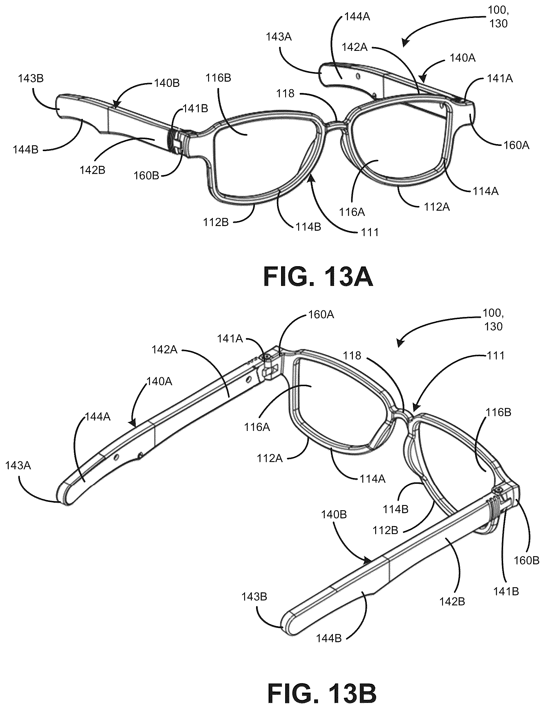 Patent US12614928 Figure 14 – Wireless charging in eyewear with enhanced positional freedom
